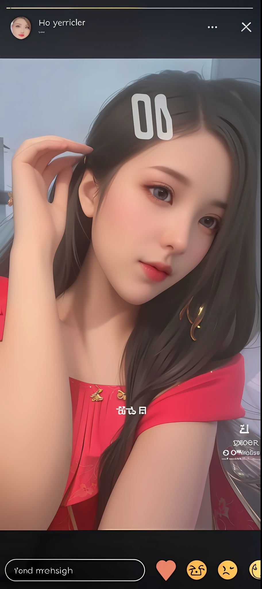 best quality, masterpiece, highres, 1girl,china dress,hair ornament,necklace, jewelry,Beautiful face,upon_body, tyndall effect,photorealistic, dark studio, rim lighting, two tone lighting,(high detailed skin:1.2), 8k uhd, dslr, soft lighting, high quality, volumetric lighting, candid, Photograph, high resolution, 4k, 8k, Bokeh,