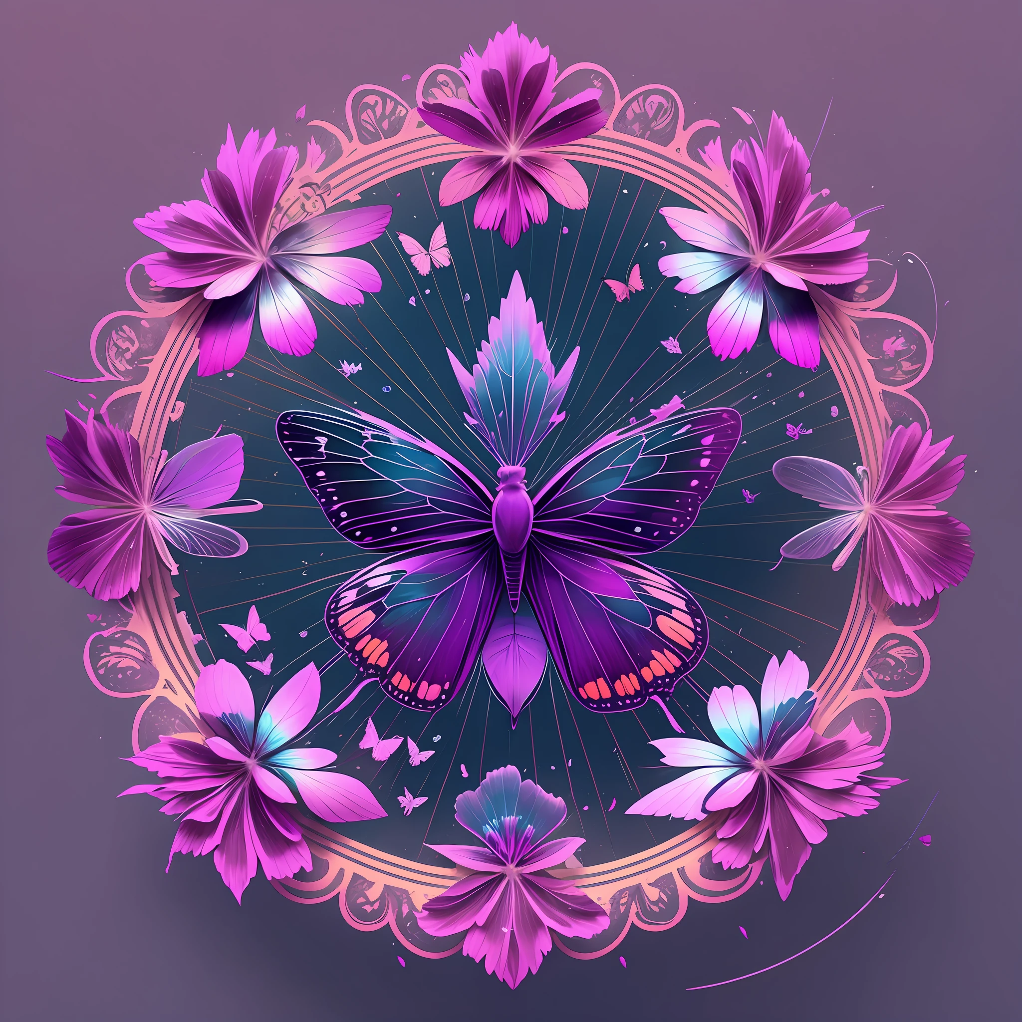 Icon: A butterfly, symbol of transformation and change, can be a good option to represent EquiVentura.  Colors: Soft shades of pink and purple, with a touch of dark blue, can create a sensual and impactful logo.  Source: An elegant and modern font, such as the Montserrat fountain or the Lato font, can convey the professional and modern personality of EquiVentura.  Layout: A simple, clean layout, with the icon on the left and the company name underneath or next to the icon, can create a minimalist, easy-to-recognize logo.  Variations: For smaller marketing materials, such as business cards, it can be helpful to create a simplified version of the logo, with only the icon and company name on a single line. --auto --s2