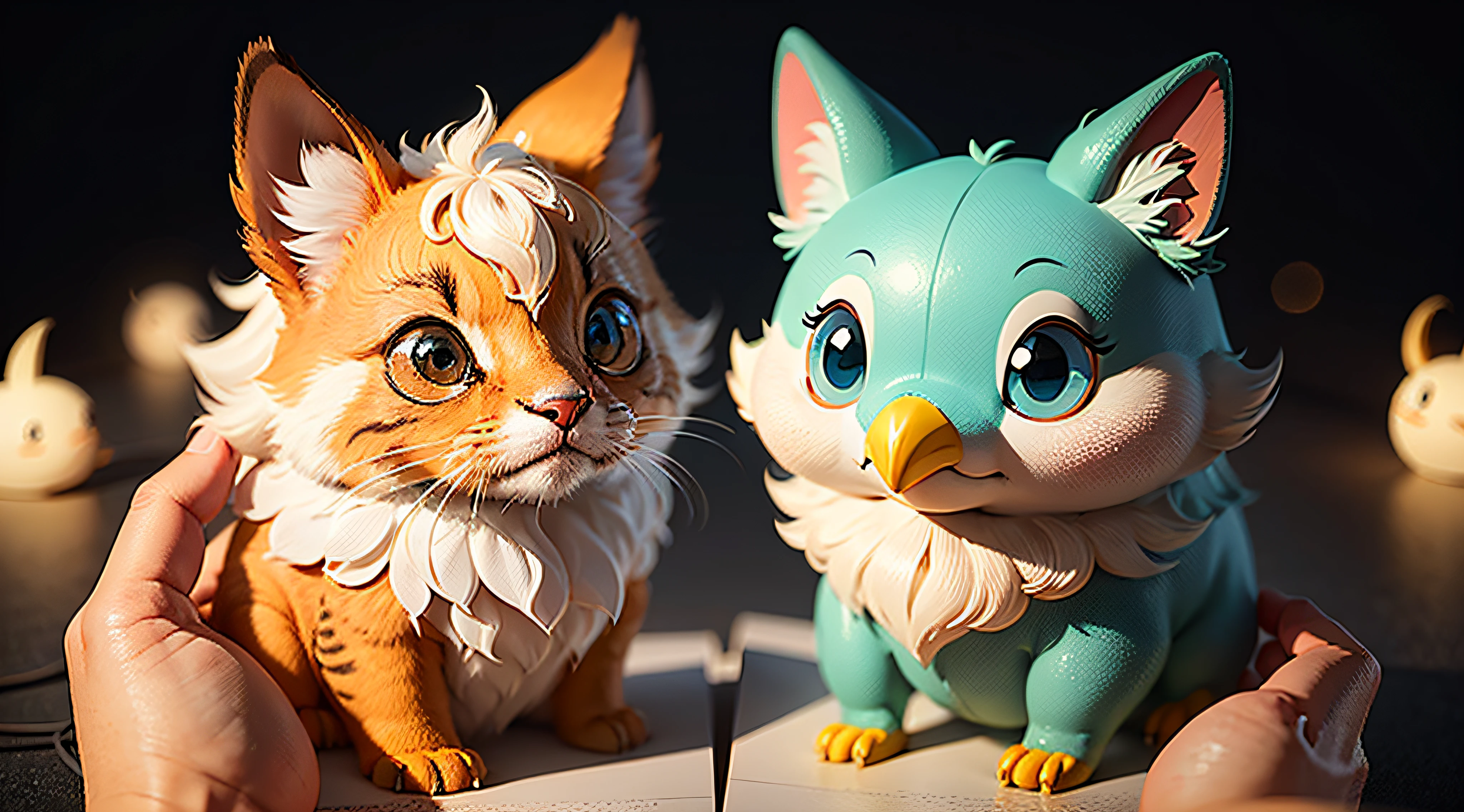 very detailed cute animal, t- shirt design, cinematic lighting effect, cute, charming, 3D vector art, cute and quirky, fantasy art, bokeh, hand-drawn, digital painting, soft lighting, bird's-eye view, isometric style, 4K resolution, photorealistic rendering, highly detailed clean, vector image, photorealistic masterpiece, professional photography, simple space backdrop, flat white background, isometric, vibrant vector --auto
