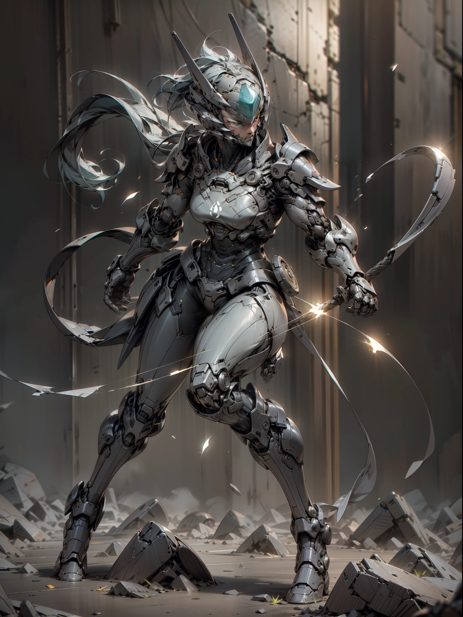 Ghost hunter wielding long whip, super cool ghost killer, whip, black mechanical armor, playing with lightning, super detail, IP by pop mart, edge light, avatar, octane rendering, blender, full body, clean black background, 3d, c4d, best quality, very detailed, ancient technology, HDR (high dynamic range), ray tracing, nvidia rtx, super resolution, unreal 5, subsurface scattering, PBR texture, post-processing, anisotropic filtering, depth of field, Maximum sharpness and acutance, multi-layer textures, albedo and specular maps, surface shading, accurate simulation of light-material interactions, perfect proportions, octane rendering, duotone lighting, low ISO, white balance, rule of thirds, wide aperture, 8K RAW, high efficiency sub-pixels, subpixel convolution, luminous particles, light scattering, Tyndall effect