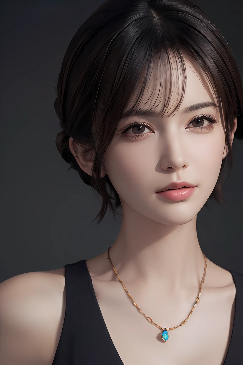 (8k, photorealistic, RAW photo, top quality: 1.4), (1girl), beautiful face, (realistic face), (black hair, short hair: 1.3), beautiful hairstyle, realistic eyes, beautiful detail eyes, (realistic skin), beautiful skin, absurd, attractive, ultra high resolution, ultra realistic, high definition, golden ratio, full body photo