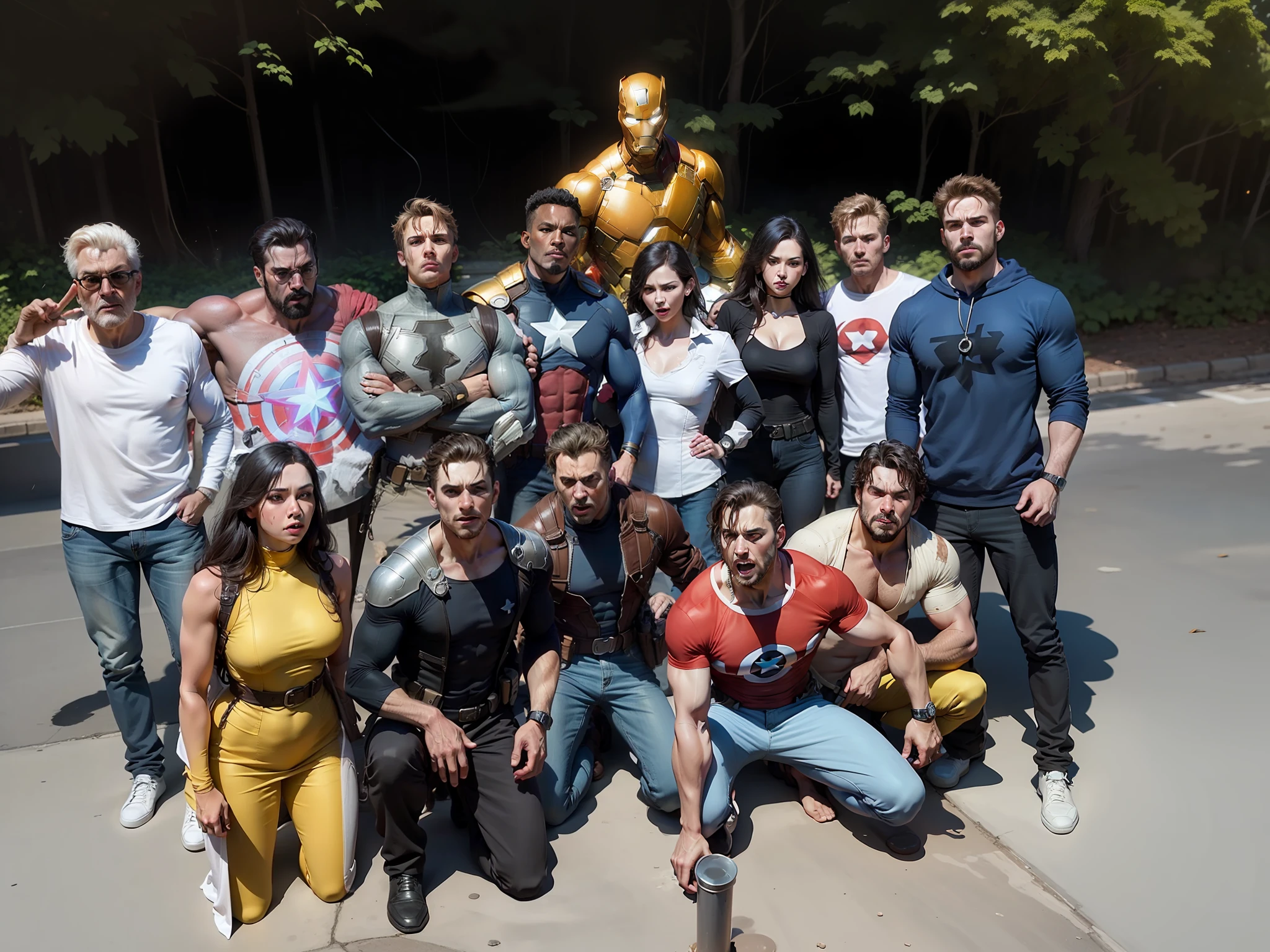 In a world where the Avengers are reimagined with a twist, write a story that explores the realistic portrayal of these iconic characters. How would their personalities, abilities, and backstories change to reflect a more grounded and relatable version of Earth's mightiest heroes? Dive into their everyday struggles, vulnerabilities, and triumphs as they navigate a world where superpowers come with real-life consequences. Will they still rise to the occasion and save the day, or will their humanity prove to be their greatest strength or weakness? Let your imagination soar as you reshape the Avengers into a captivating tale of realism and heroism.