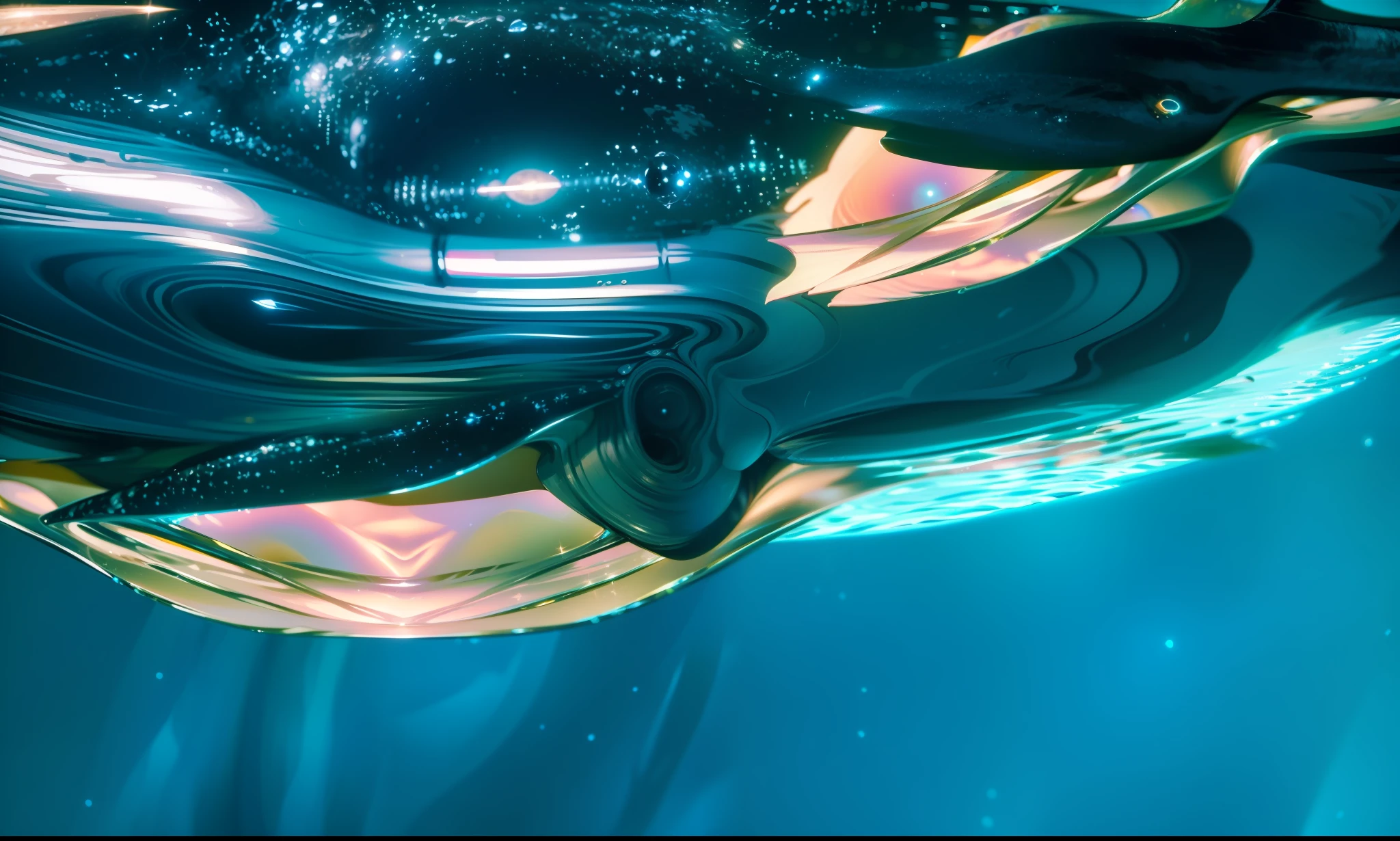 ((Real)))), ((Main))), ((Best Quality)), Super Detailed CG Unity 8k wallpaper, incredibly detailed and beautiful illustrations, floating, high resolution, dynamic, glass texture with stereoscopic edge reflective detail, deep black background, stellar space, big white shiny stars, colorful planets in cosmic vortex, countless small petals fluttering, three-dimensional texture, glass texture