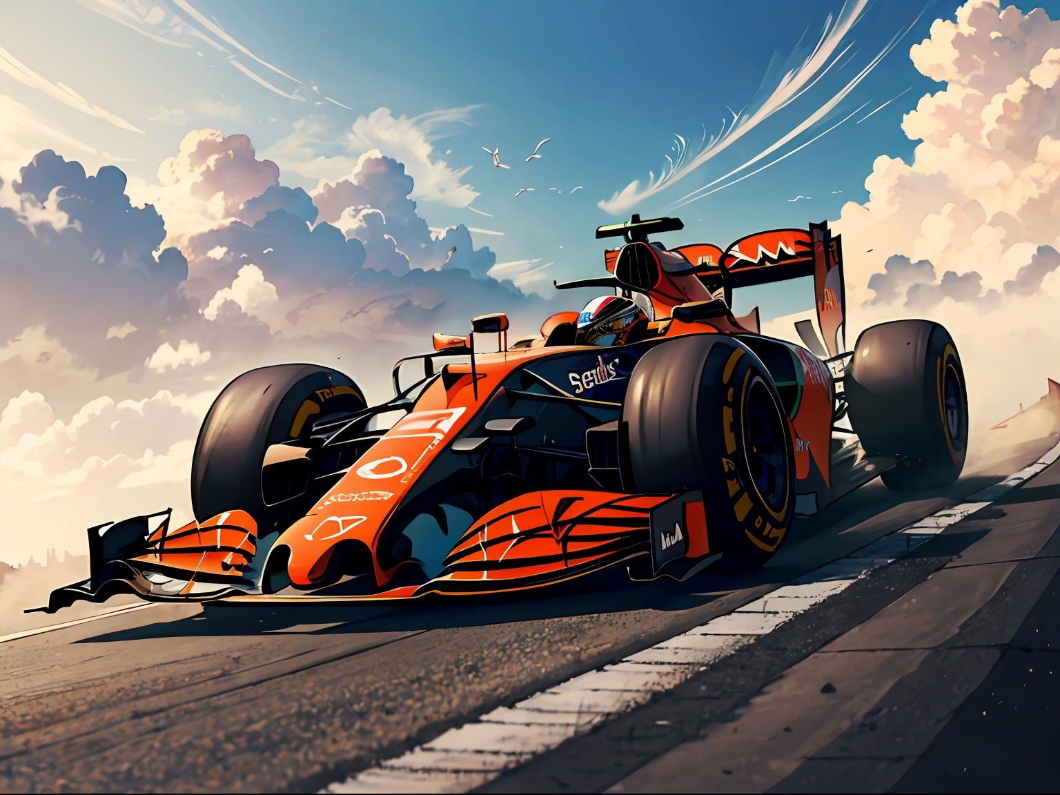 Formula 1, art design, epic