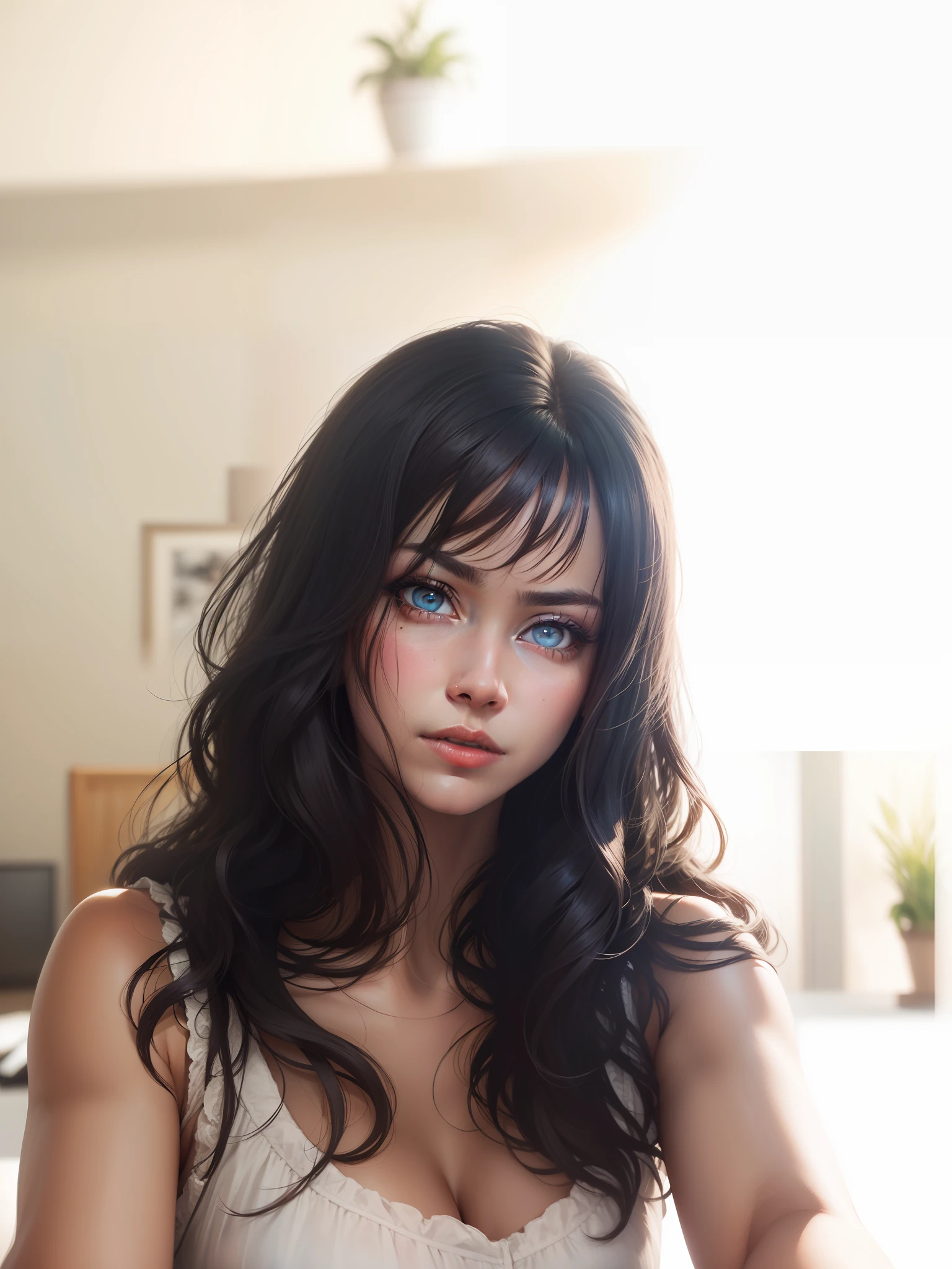 8K, Best Quality, Masterpiece, Ultra High Resolution, (Realism: 1.4), Original Photo, (Realistic Skin Texture: 1.3), (Film Grain: 1.3), (Selfie Angle) cupple Beautiful Eyes and Face Details, Masterpiece, Best Quality, Close-up, Upper Body, Looking at the Viewer --auto