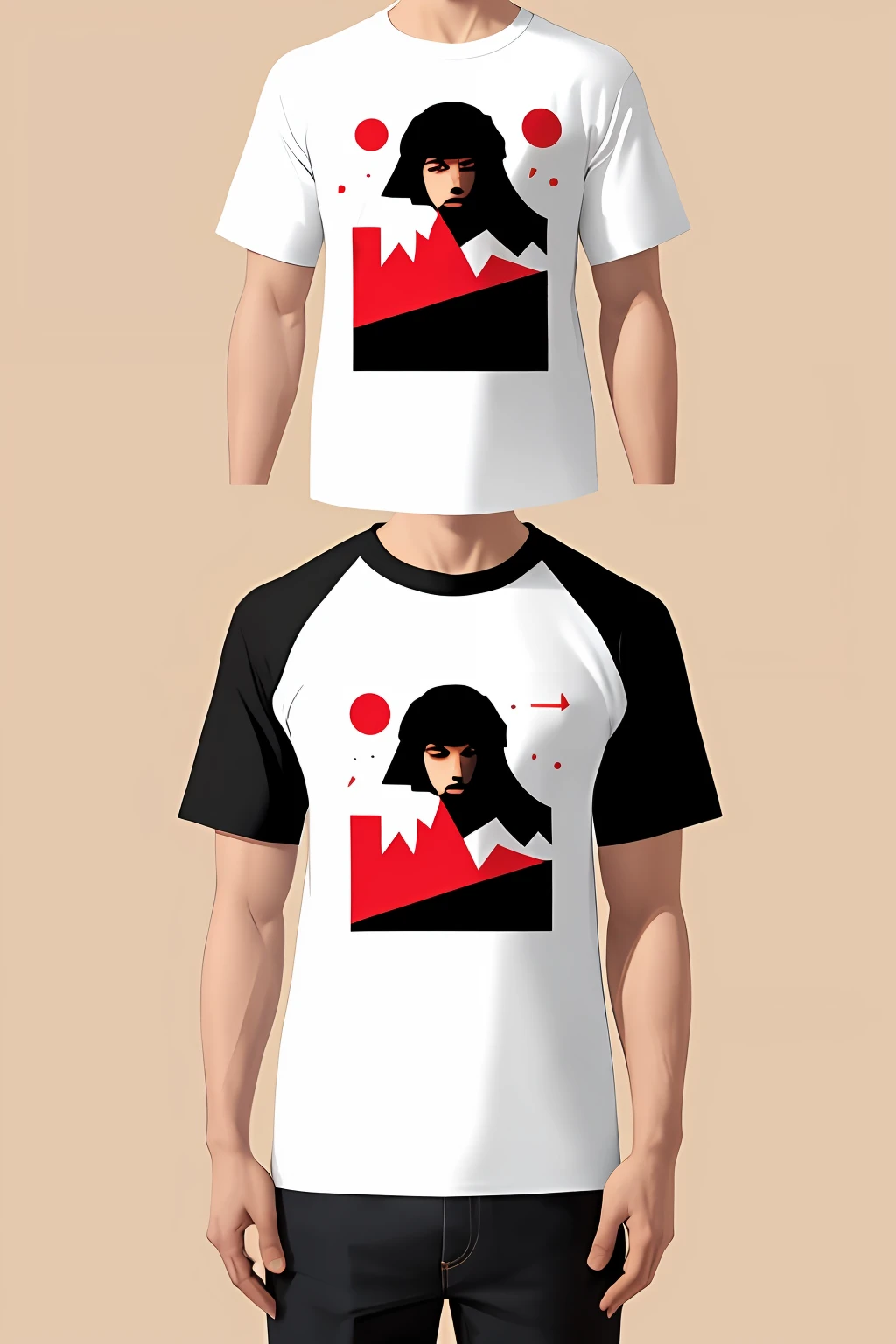 Art shirt vector minimalist screen printing sublimation