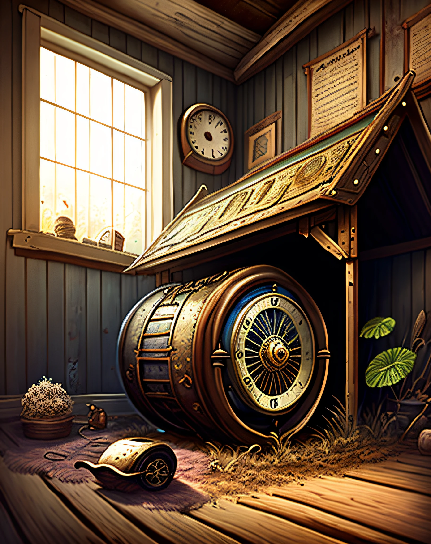 The Time Machine of Dreams" A lonely and imaginative child finds an old time machine abandoned in an attic. When activated, the machine transports the child to different times and places, but only in dreams. Each night, your child has the opportunity to explore fascinating historical periods, learn from famous figures and even change the course of history.