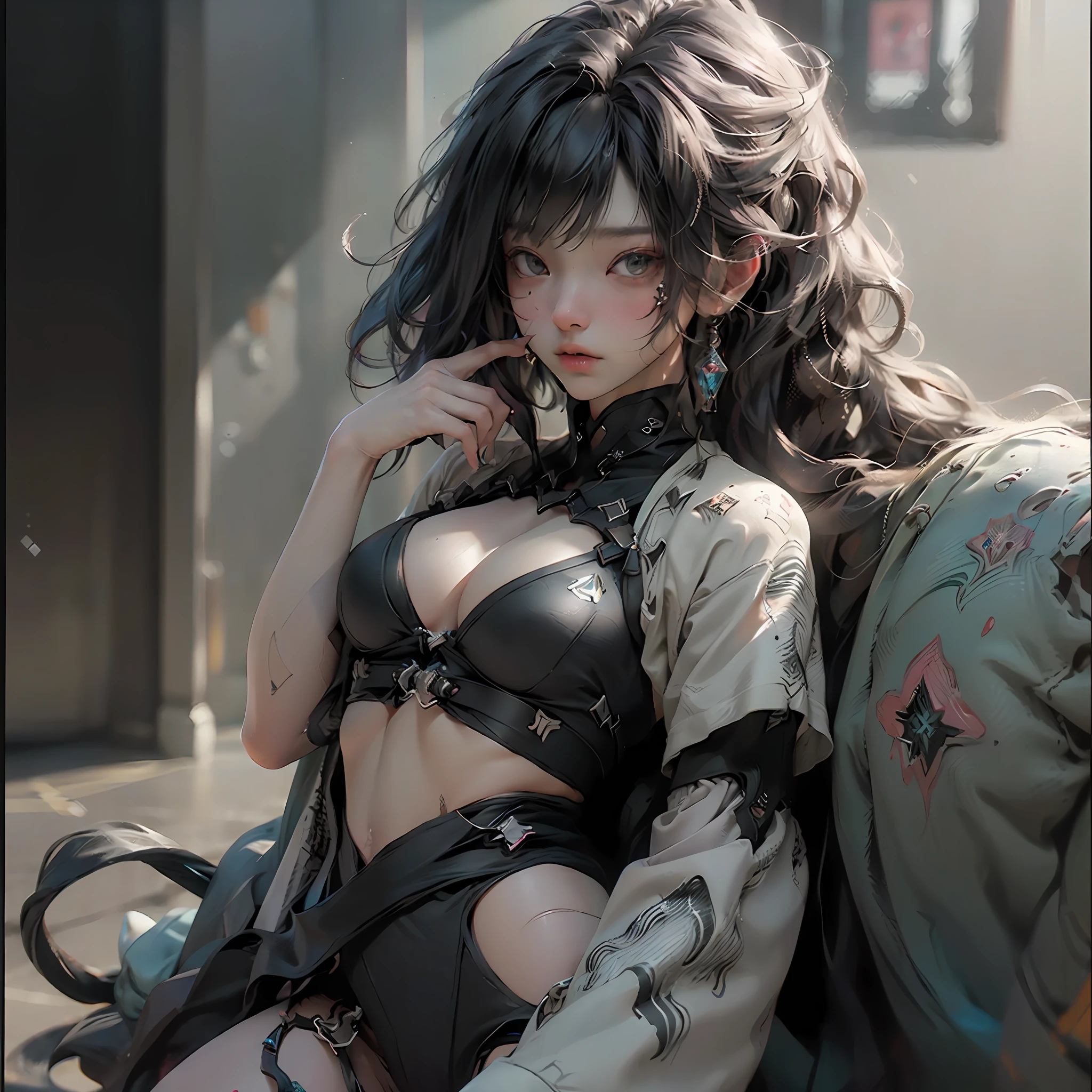 NSFW，全身图, Bikini, (Best Quality), ((Masterpiece), (Details: 1.4), 3D, HDR (High Dynamic Range), Ray Tracing, NVIDIA RTX, Super Resolution, Unreal 5, Subsurface Scattering, PBR Texture, Post Processing, Anisotropic Filtering, Depth of Field, Maximum Acutance and Acutance, Multilayer Texture, Albedo and Highlight Mapping, Surface Shading, Accurate Simulation of Light-Material Interactions, Perfect Proportions, Octane Rendering, Two-color Light, Large Aperture, Low ISO, White Balance, Rule of Thirds, 8K RAW,