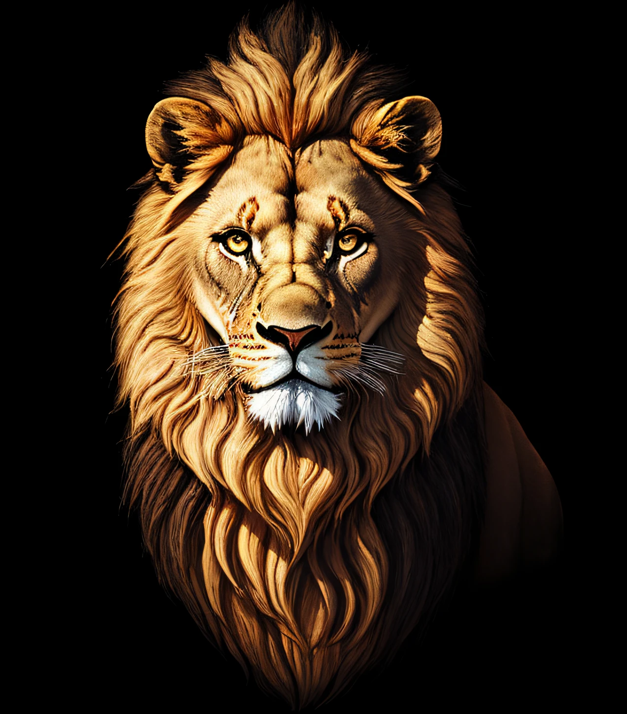 Portrait of Lion of Fente