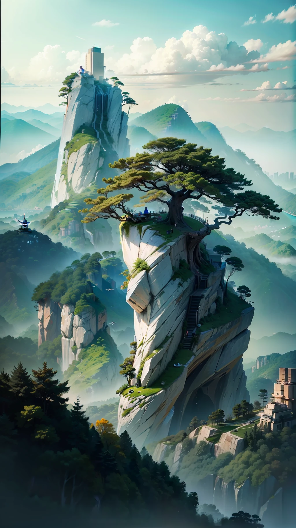 See Nanshan leisurely