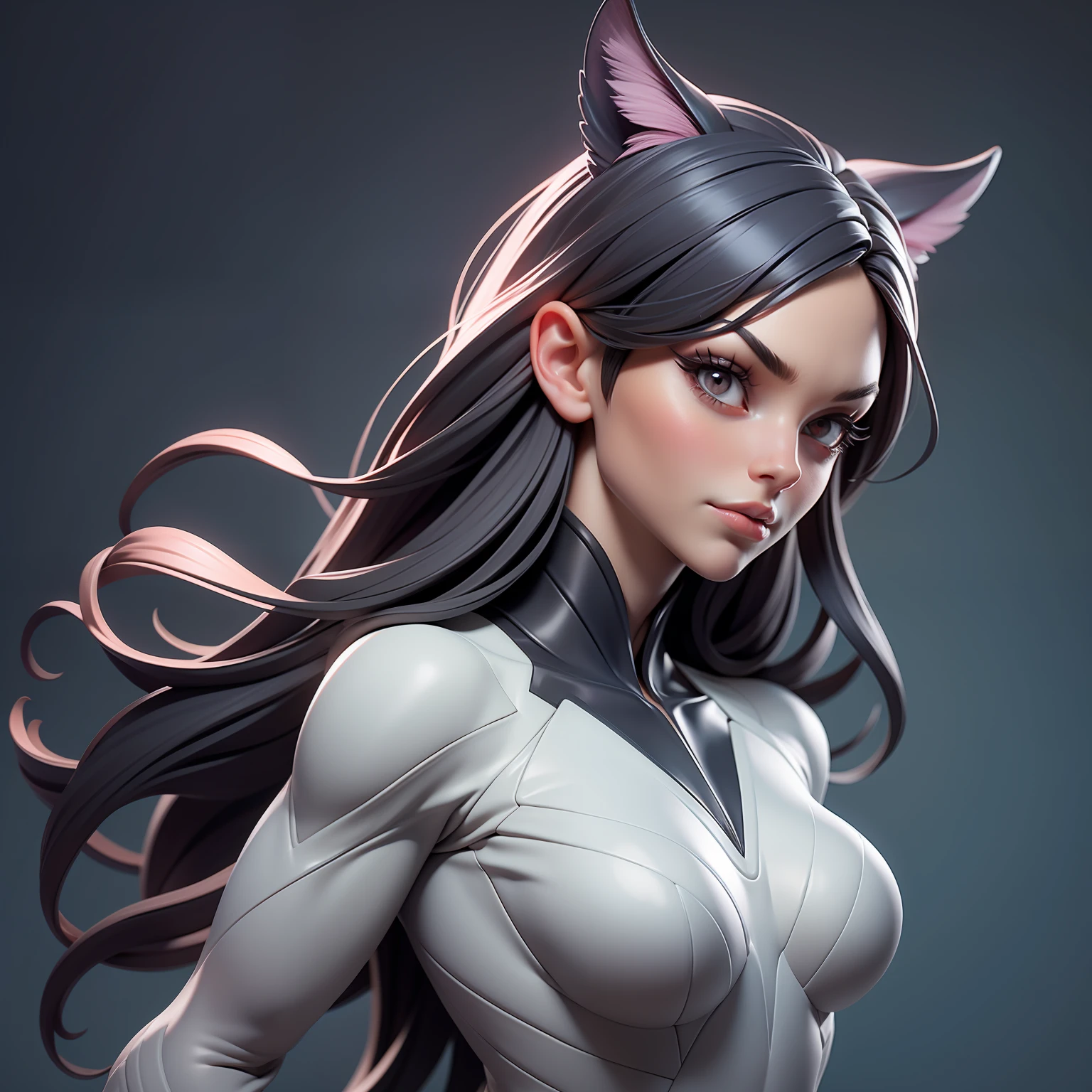 beautiful girl, dynamic pose, UHD, textured skin, anatomically correct