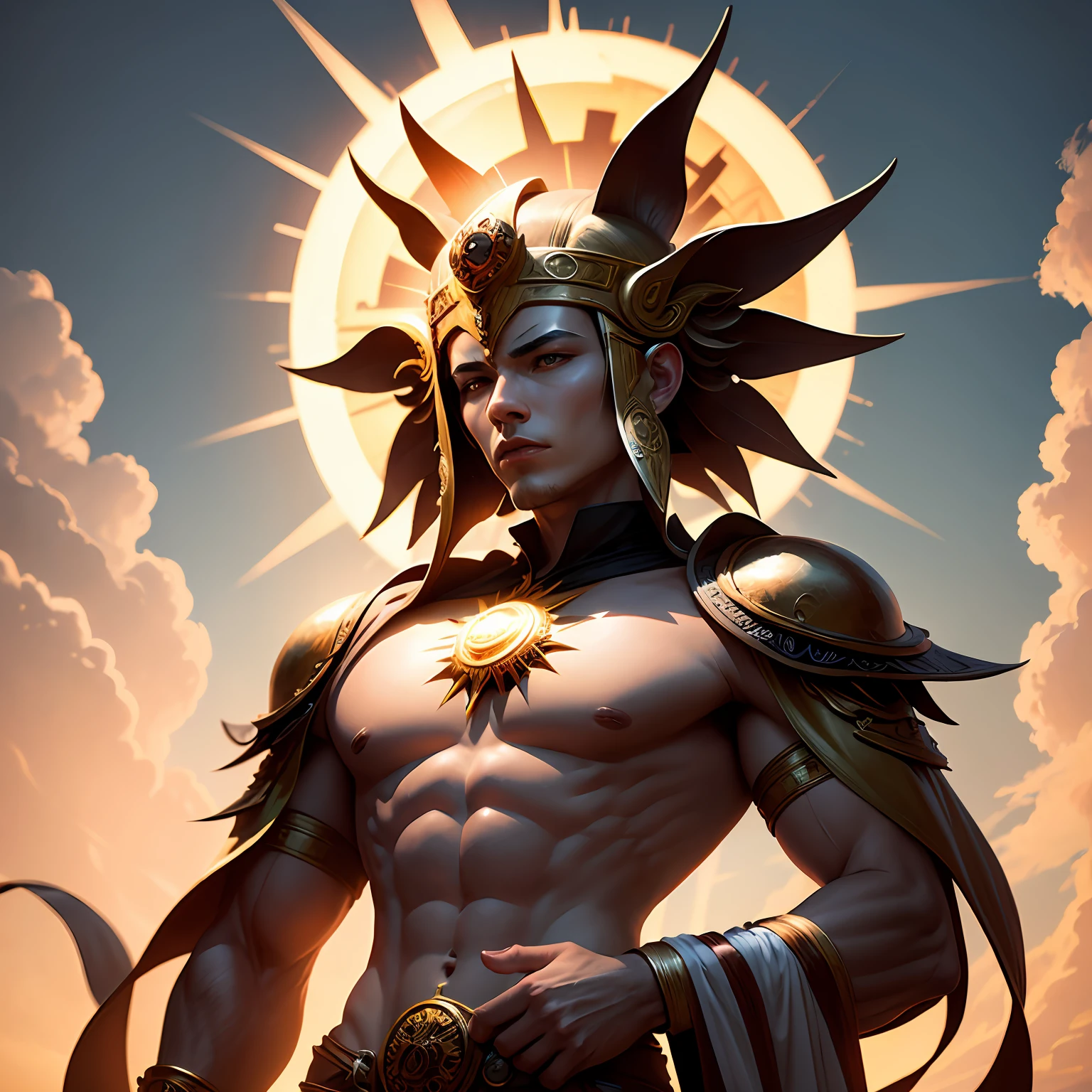 Ra (or Ra-Atum): The sun god --auto