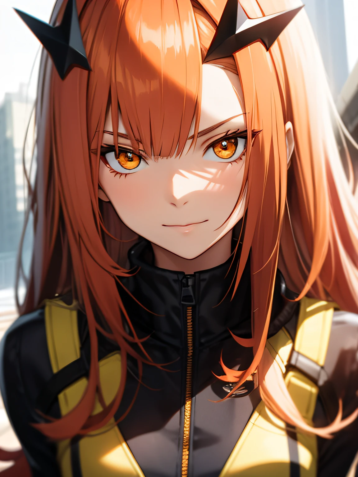 Zero Two Redhead, Orange Hair, Hair Orange