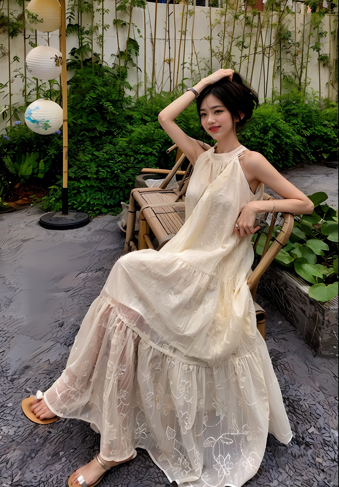 (High detail of clothes: 4) Fine masterpiece of clothing, top quality, super high definition, super detail, crystal clear, cinematic light (realism: 1.4), super high resolution.
