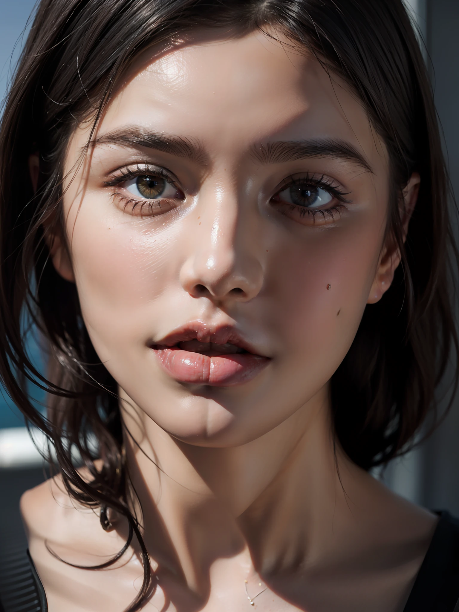 8K, Best Quality, Masterpiece, Ultra High Resolution, (Realism: 1.4), Original Photo, (Realistic Skin Texture: 1.3), (Film Grain: 1.3),
