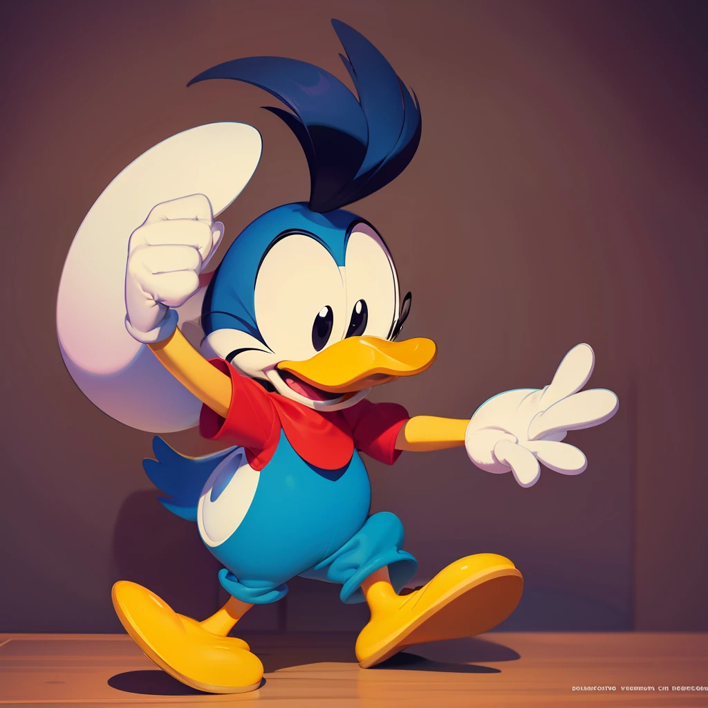 mickey and donald duck wallpapers, donald duck, inspired by Carl Barks, loony tunes style, inspired by Jacob Duck, ducks, disney cartoon, disney render, donald duck in real life, official art, official illustration, in style of disney animation, daffy duck, by Eddie Mendoza, loony toons style, duck, cartoon digital painting, cartoon digital art