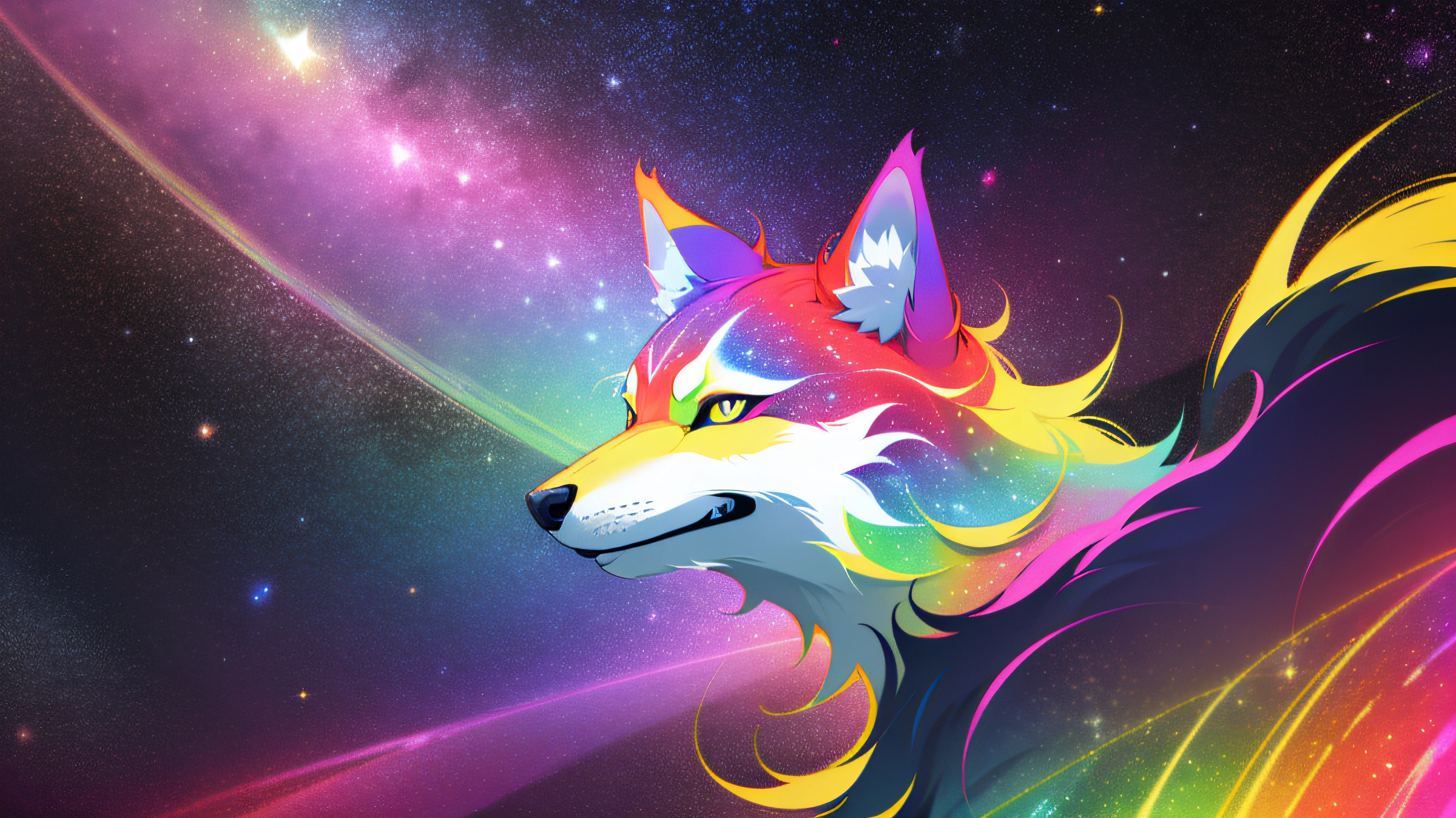 Splash art, a wolf head, ((white background)), piercing eyes, epic Instagram, artstation, splash style of colorful paint, contour, hyperdetailed intricately detailed , unreal engine, fantastical, intricate detail, splash screen, complementary colors, fantasy concept art, 8k resolution, deviantart masterpiece, oil painting, heavy strokes, paint dripping, splash arts --auto