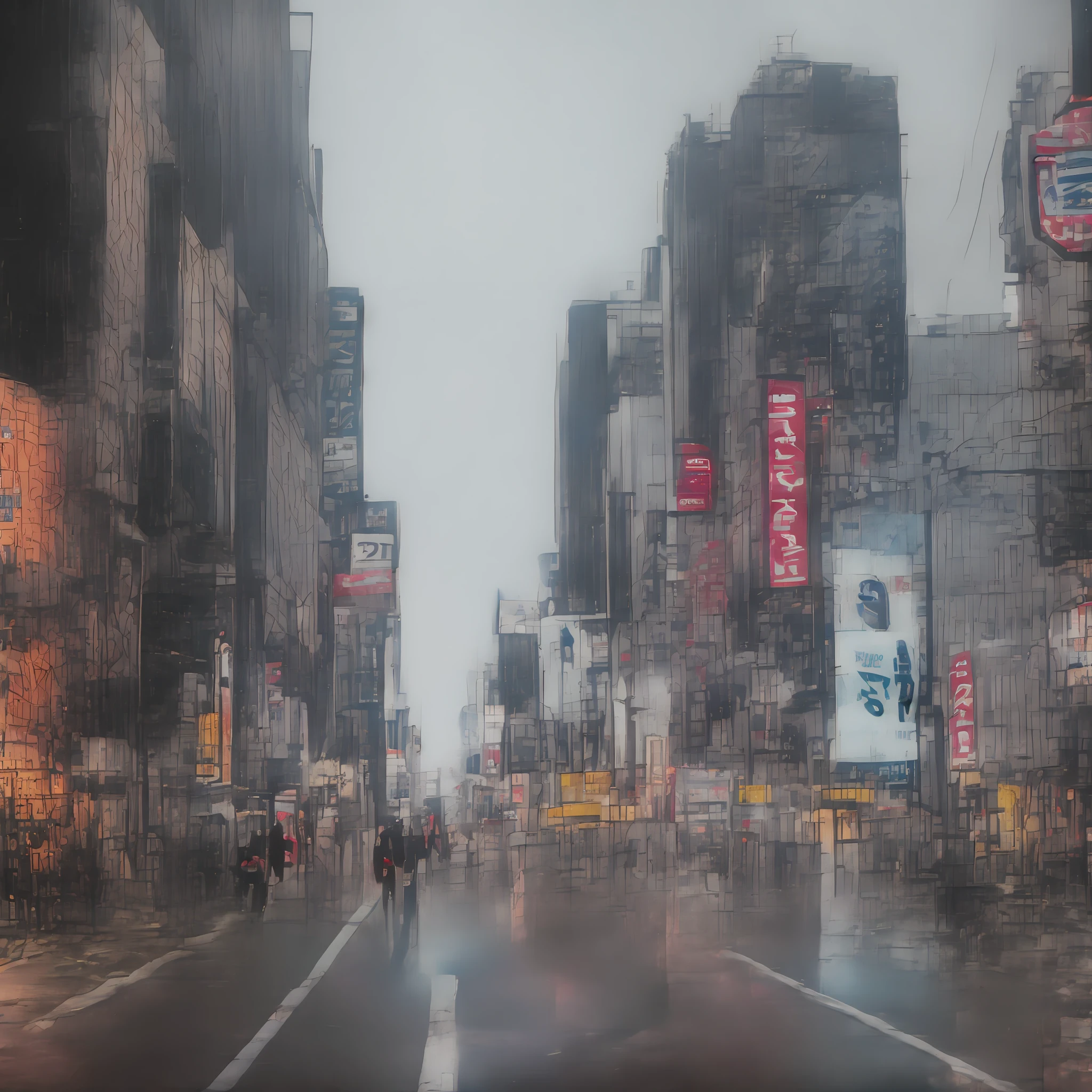araful city street with people walking and cars driving on it, rainy streets in the background, rainy cyberpunk city, tokyo anime scene, rainy urban streets, heavy rainning at tokyo night, tokyo in a flood, it is raining heavily, cyberpunk streets in japan, tokyo futuristic and clean, rainy street, tokyo street cityscape, japanese downtown, day after raining