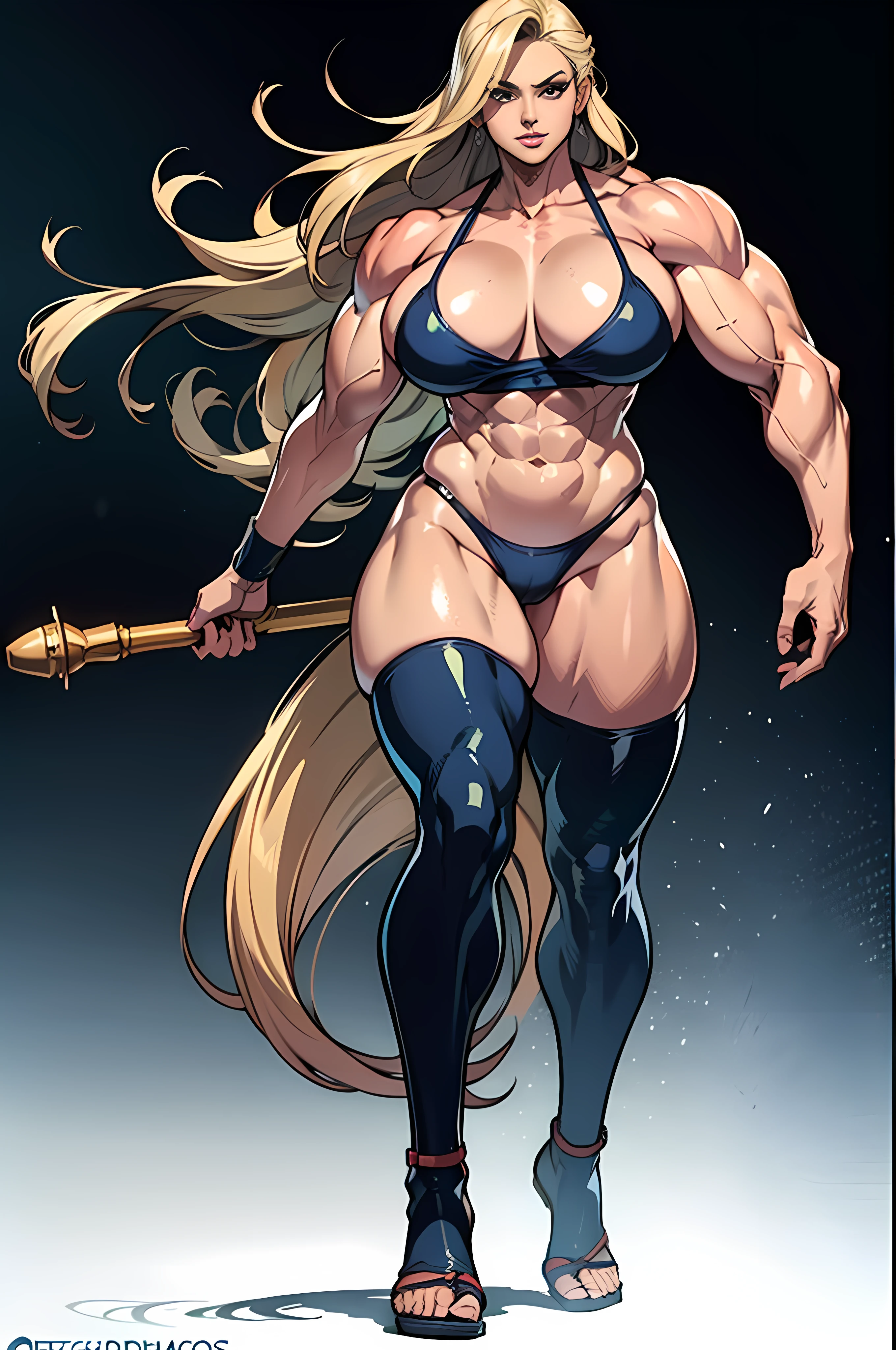 very_beautiful_woman feminine_face very_long_legs very_big_breasts nordic_blonde_warrior giant_breasts bodybuilder_muscles flexing swollen_veins perfect_body, 1girl, curvy_muscles, in love, pectorales_intimidantes, (pechos_grandes: 4), (pechos_gigantes: 4), (disproportionate_big_breasts: 4), giant muscles, ultraviolent muscles, músculos_enormes más_pechos_que_músculos, full body using up to 6/7 centered screen width,