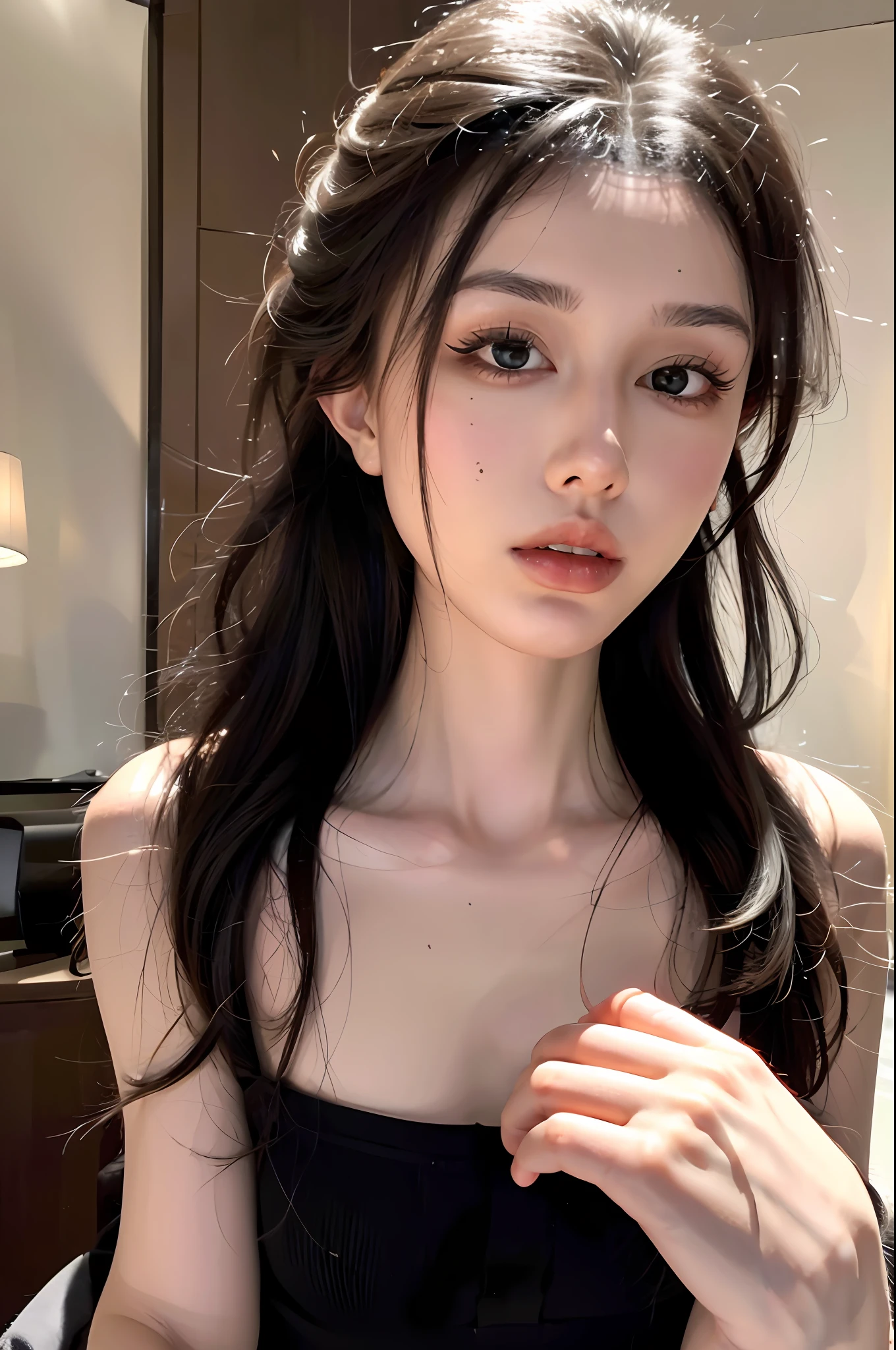 (8k, best quality, masterpiece:1.2), (realistic, photorealistic, photo-realistic:1.37), ultra-detailed,1girl, solo,
beautiful detailed eyes, beautiful detailed nose,masterpiece, best quality,