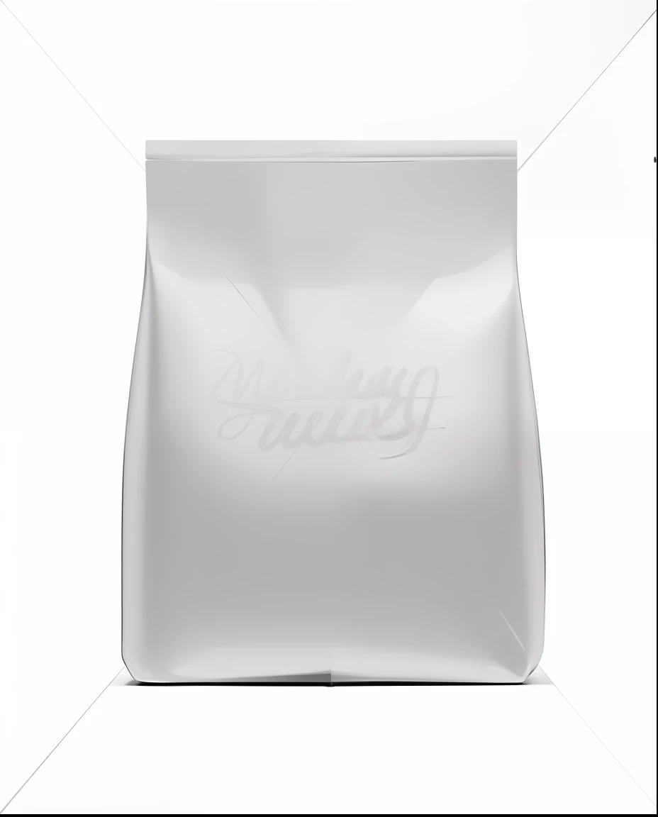 a silver bag mock mock with a white background, 3 d white shiny thick, matte white background, glossy plastic, on clear background, high angle close up shot, glossy surface, white background, shiny plastic, on grey background, matte detailed photo, white plastic, in plastic, full body close-up shot, screengrab, glossy white metal, clear detailed view