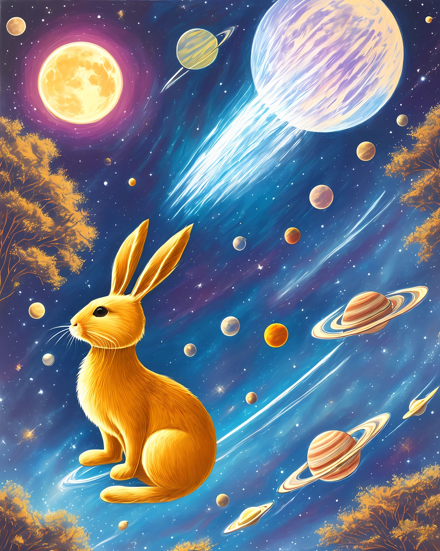 Rabit in space