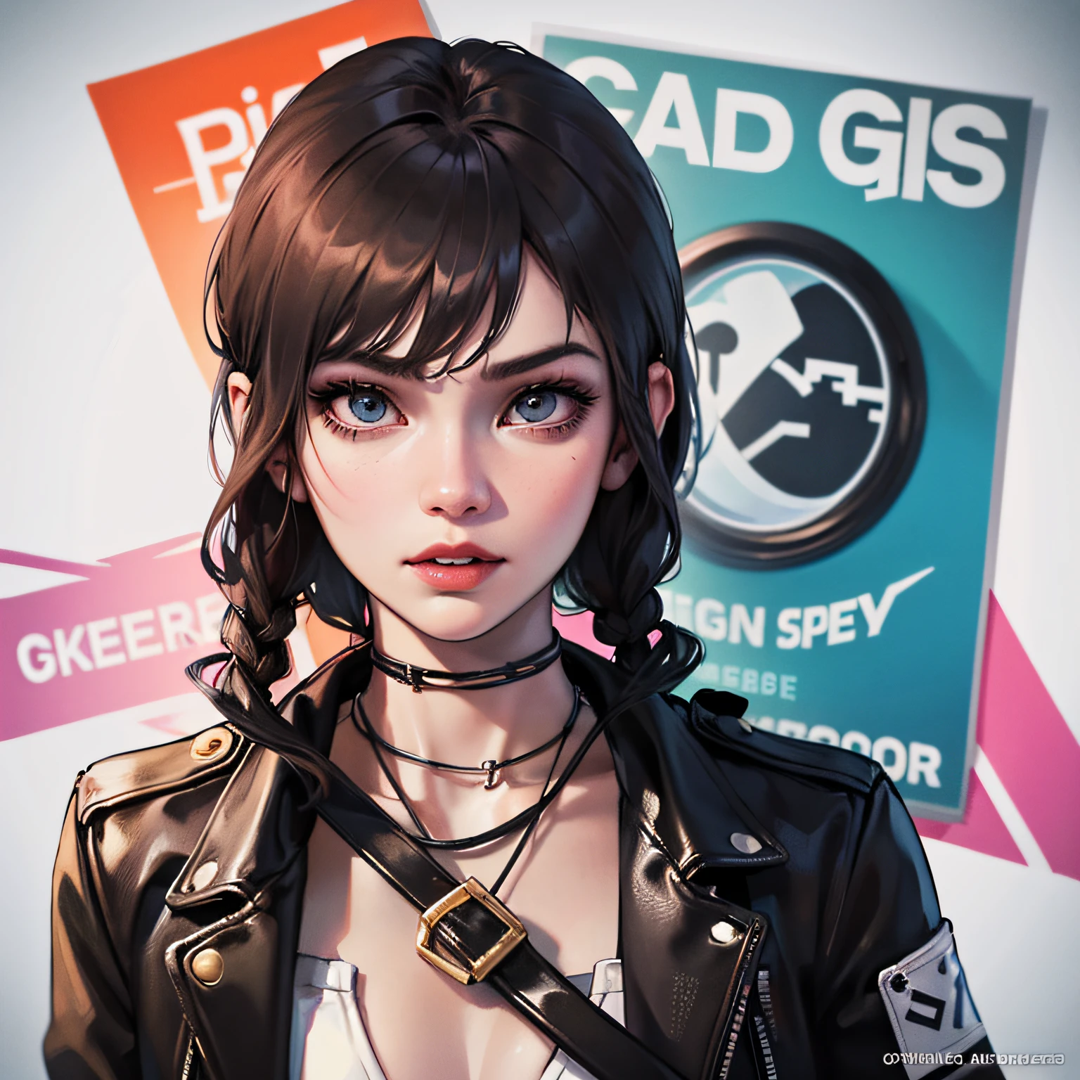 underground speed ecessity, Need for speed, Need for speed: carbon, Grand Theft Auto poster, Game promotional poster, Widescreen Shot, No Ground, gta 5 Loading Screen Poster, Art GTA 5 Cover, Margot Robbie in GTA V, battlefield background, GTA V style Artworks, gta cover, game cover art, Game poster, video game cover, rgp art japanese night city neon light night city Model girl, Anime Girl Cosplay realistic face well detailed realistic hair high resolution 1k 2k 3k 4k 8k eyes well detailed high resolution