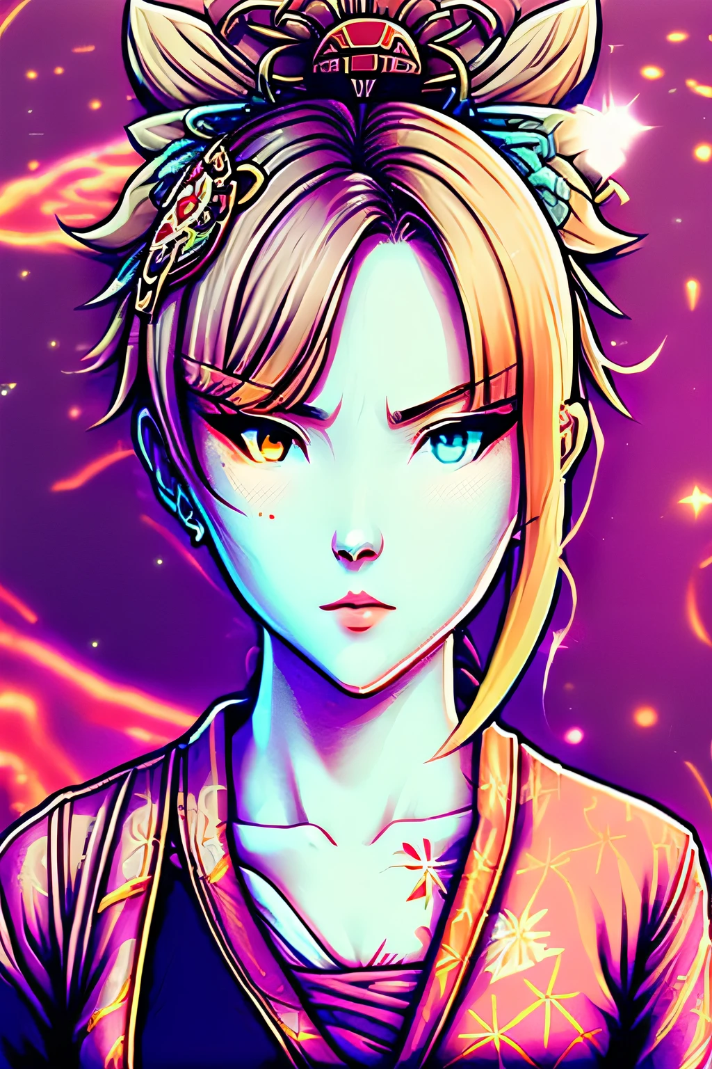yoimiya \(genshin impact\), 1girl, better eyes