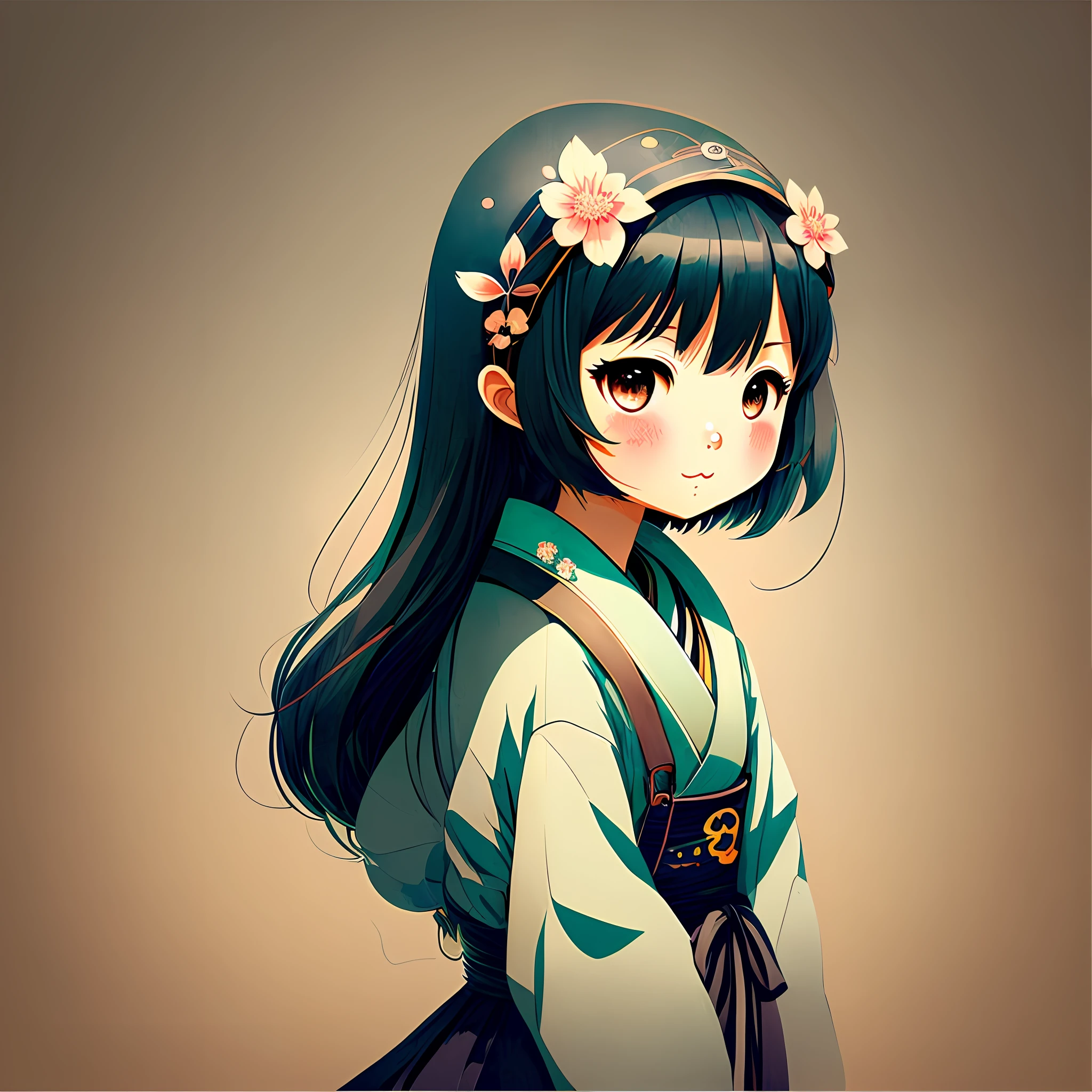 character, cute, woman, illustration, Japan person --auto