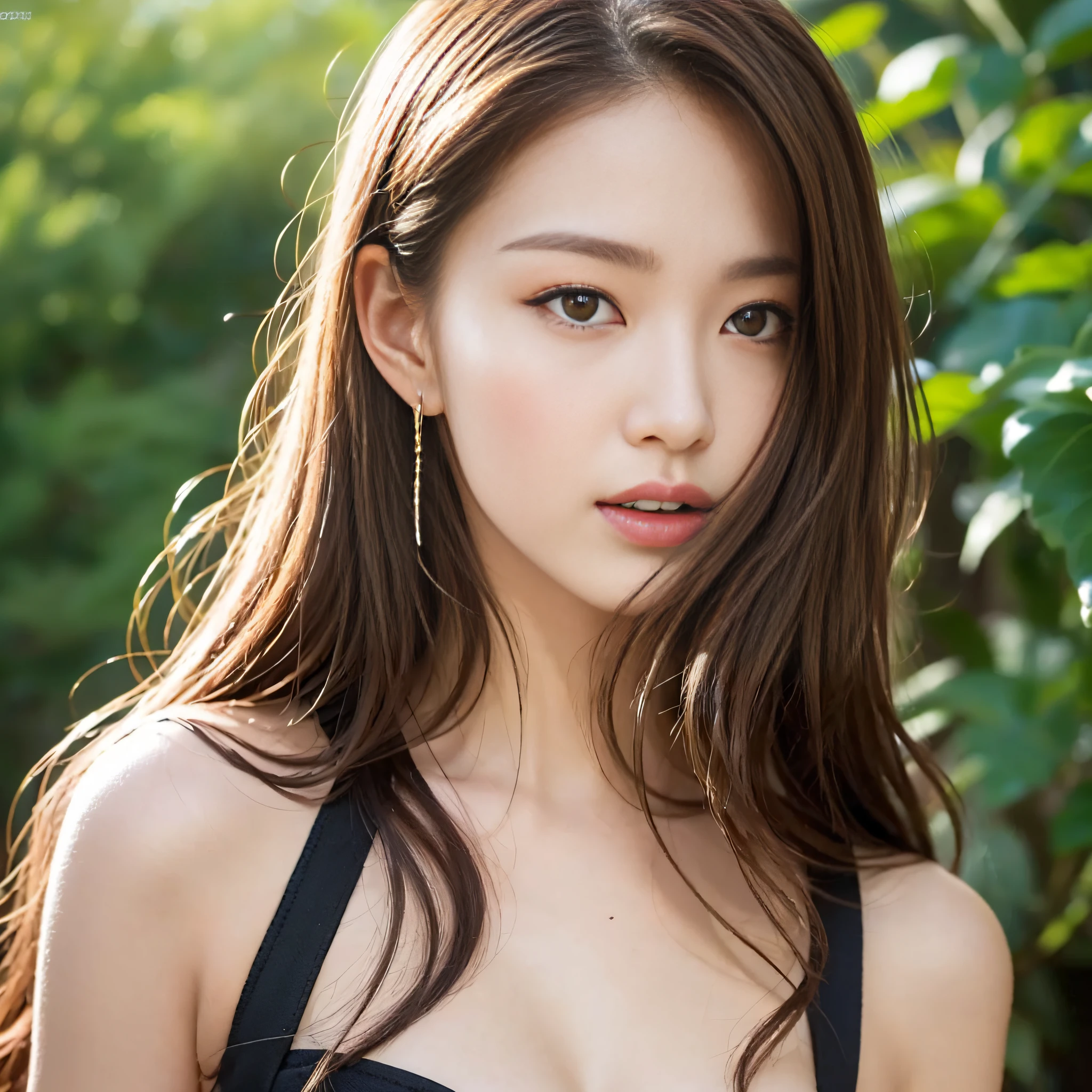 (masterpiece), (best quality), (realistic), beautiful girl, sexy girl, 18 years old, sharp focus: 1.5, detailed eyes, double eyelids, long hair, best quality, masterpiece, ultra high res, (photorealistic:1.4), RAW photo, red lips, red high heels, face length and neat face,