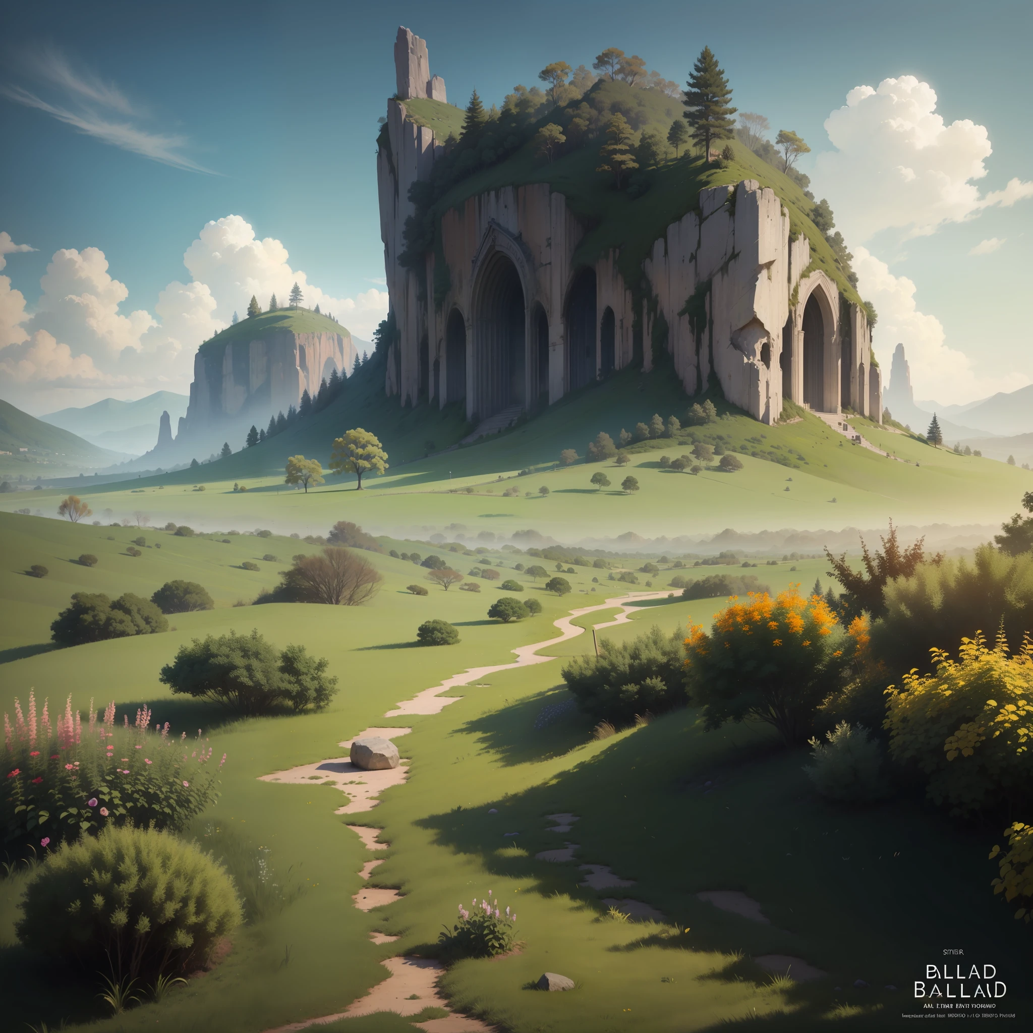 Sĺow ballaad landscape