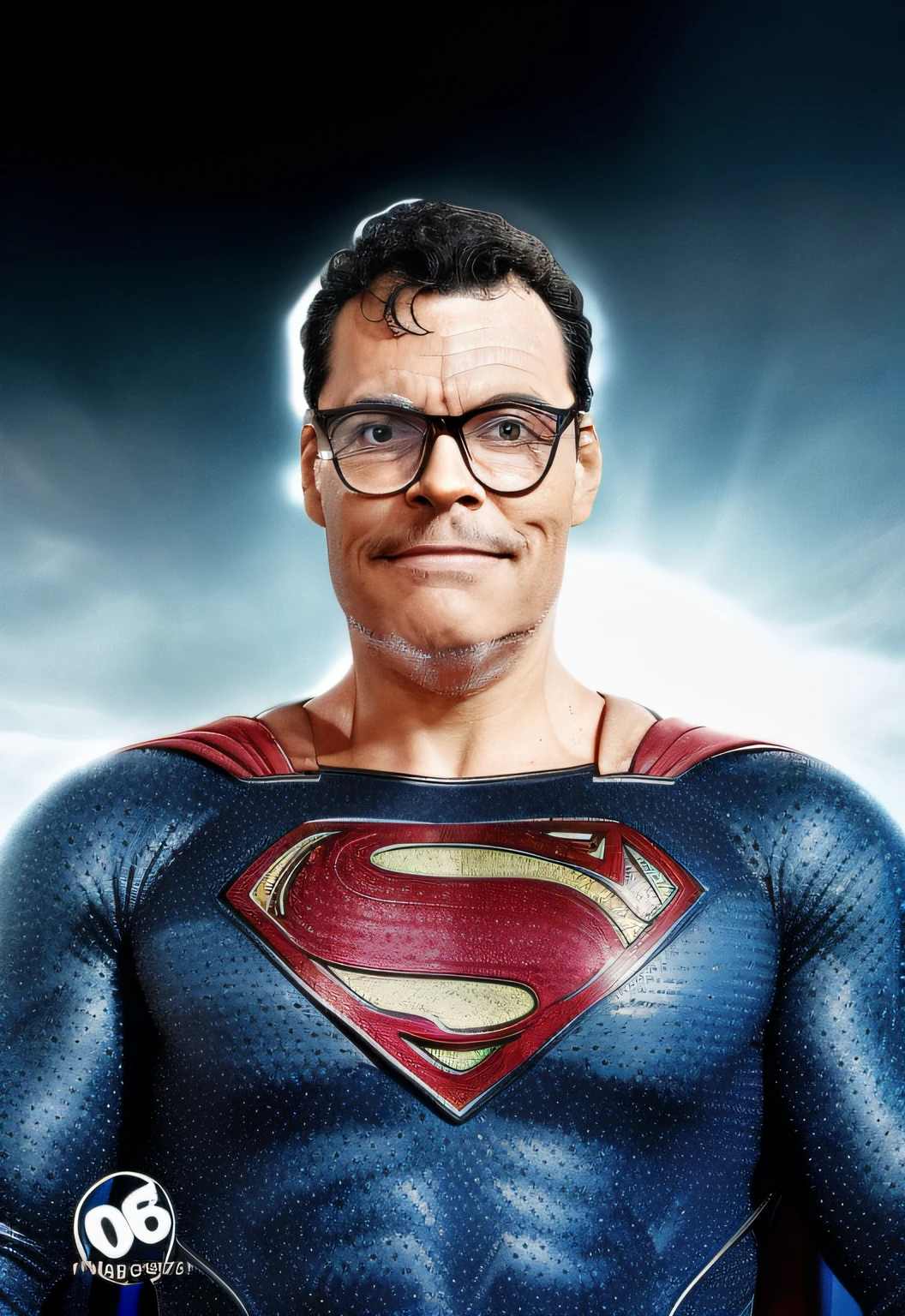 guttonerdvision6, 45-year-old home of glasses, Superman