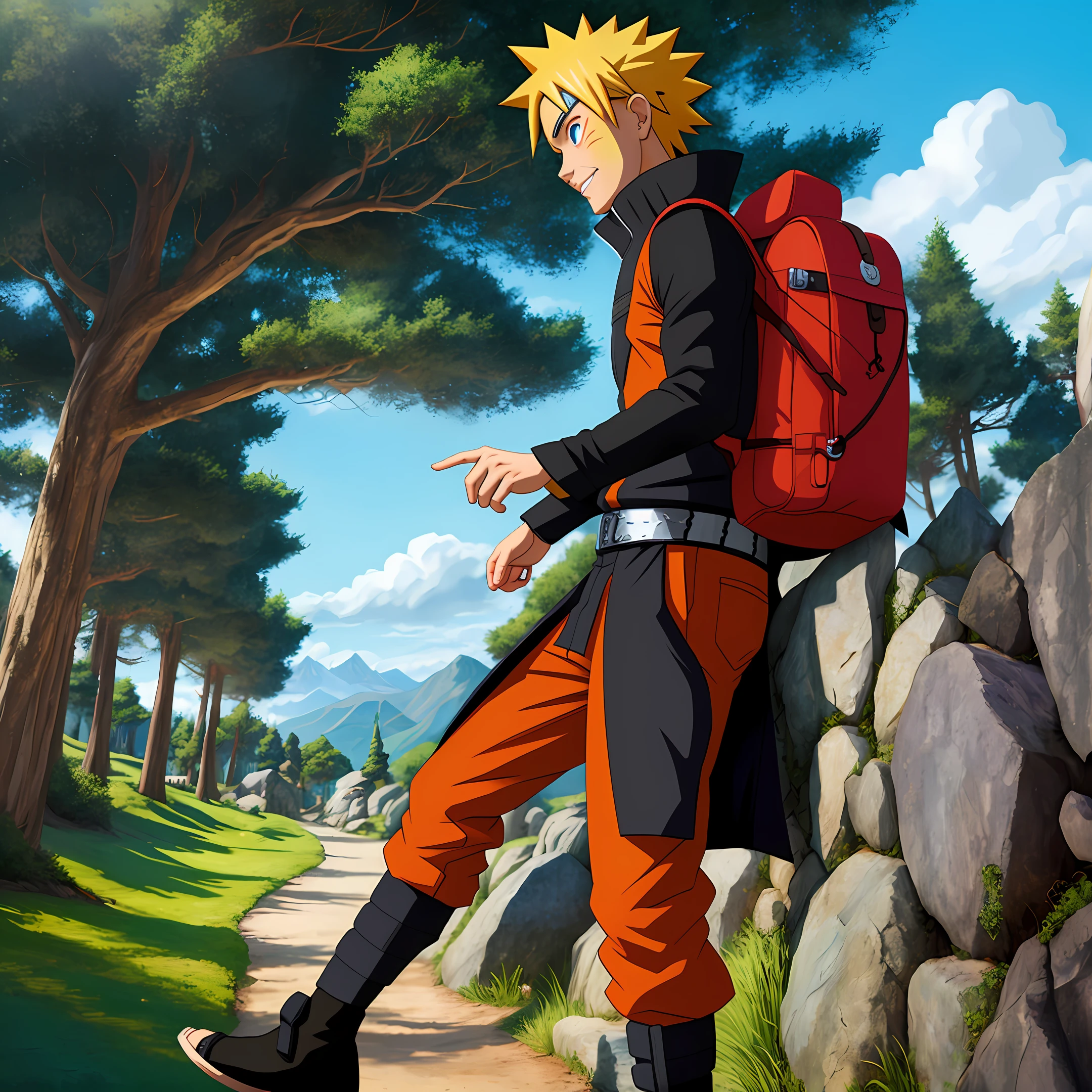 Naruto as a disney character