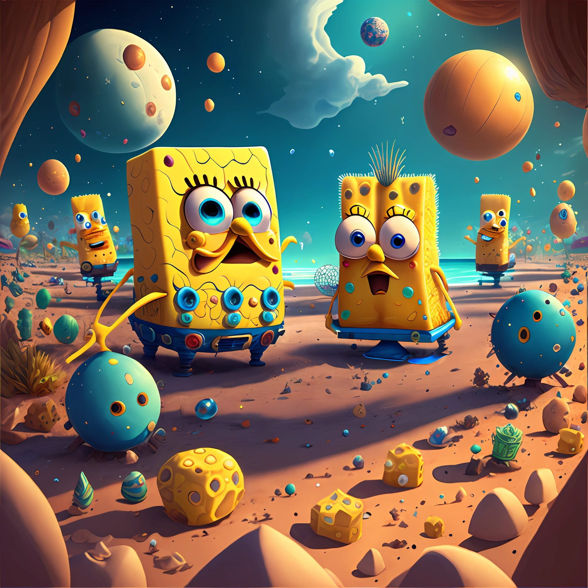 SpongeBob Multiverse --auto