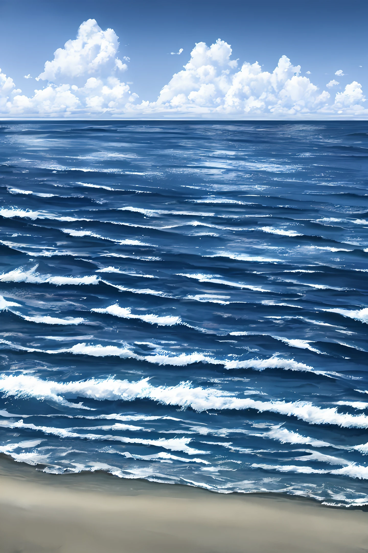 The sea
