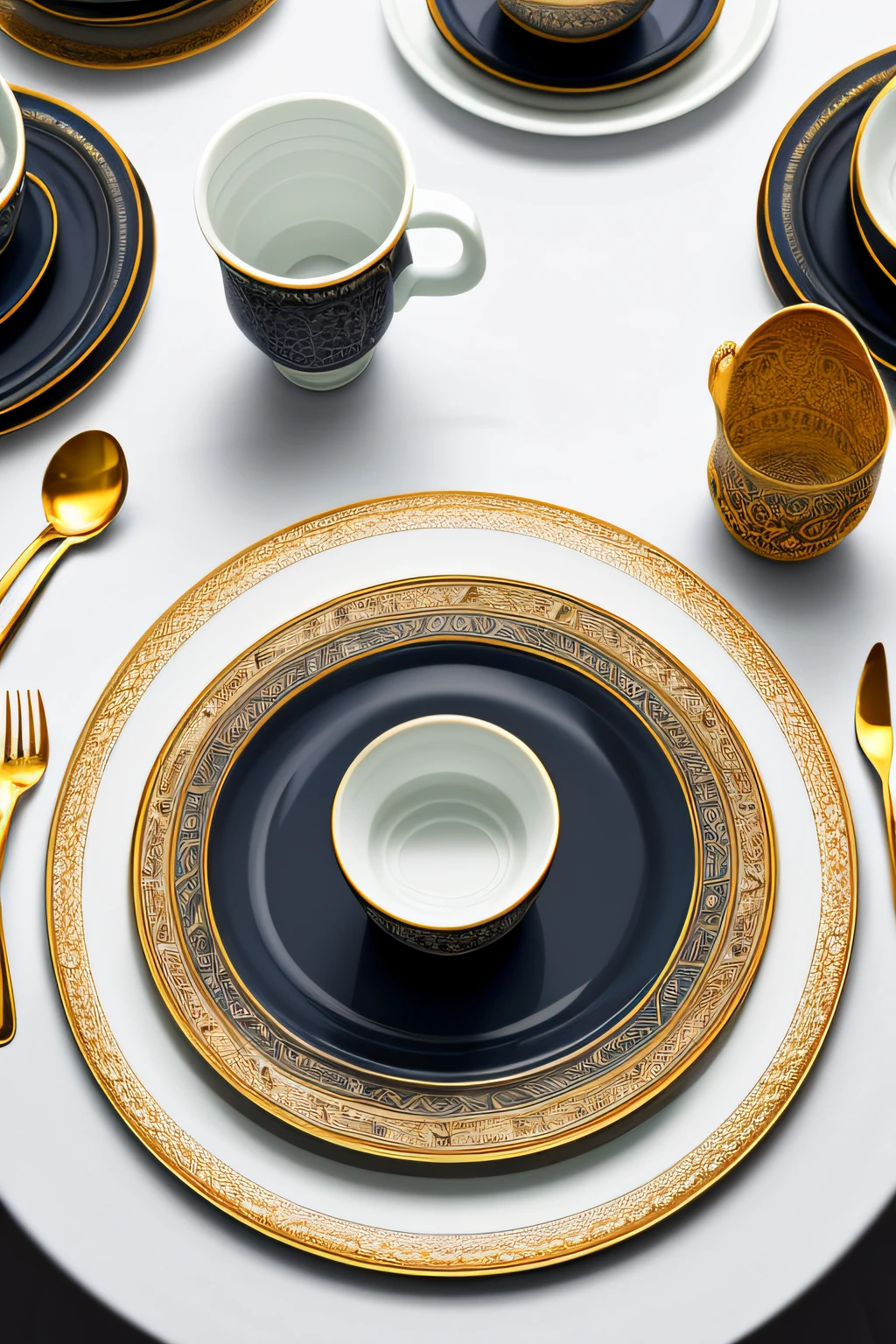 Jogo de Gondor.
Model: Plugins
•
Enabled plugins:
Photorealistic logo
WebPilot logo
User
Prompt um jogo de jantar de cerâmica inspirado na cidade de Gondor dos livros de Tolkien
ChatGPT
Used Photorealistic
📷 A ceramic dinner set inspired by the city of Gondor from Tolkien's books. The dinnerware is intricately designed with motifs and symbols that reflect the grandeur and nobility of Gondor. The plates, bowls, and cups are all made of high-quality ceramic, with a glossy finish that gives them a regal appearance. The color palette is dominated by white and silver, reminiscent of the White Tree of Gondor and the silver fountains in the city. The lighting is soft and diffused, highlighting the details of the ceramic pieces. The shot is taken with a high-resolution 16k camera, with a 16:9 aspect ratio, using a 50mm lens for a sharp focus on the dinnerware. The style is raw and hyper-realistic, capturing every detail of the ceramic pieces. --ar 16:9 --v 5.1 --style raw --q 2 --s 750