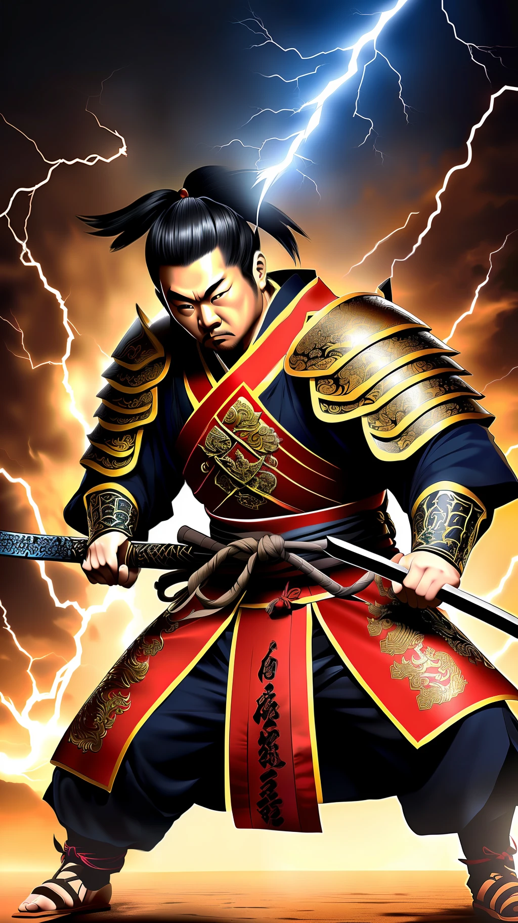 Shogun, the Samurai Sovereign, is a disciplined warrior clad in traditional samurai armor. With lightning-quick sword strikes and mastery of martial arts, it embodies the code of bushido. Its unwavering honor and dedication reflect Japan's rich cultural heritage and technological advancements