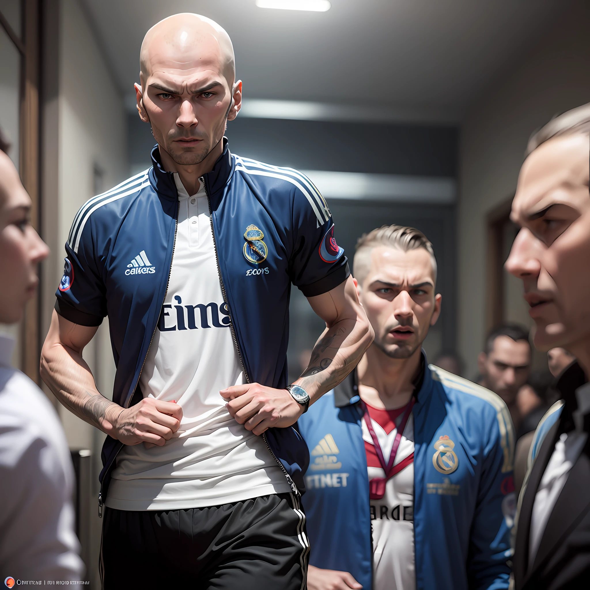 Create Zidane in 2017 in the final of the Champions League Real Madrid --auto