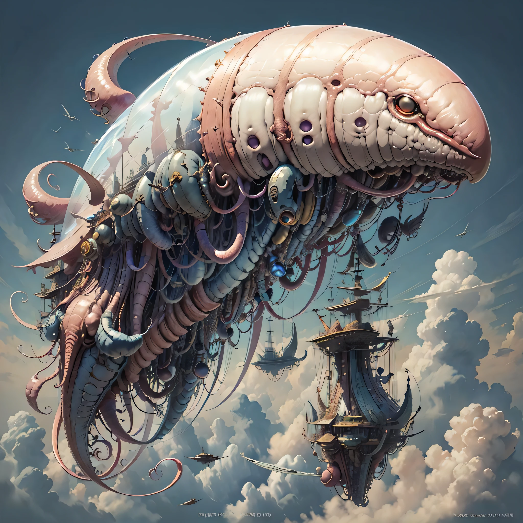 BiopunkAI
dirigible, clouds , detailed, intricate,