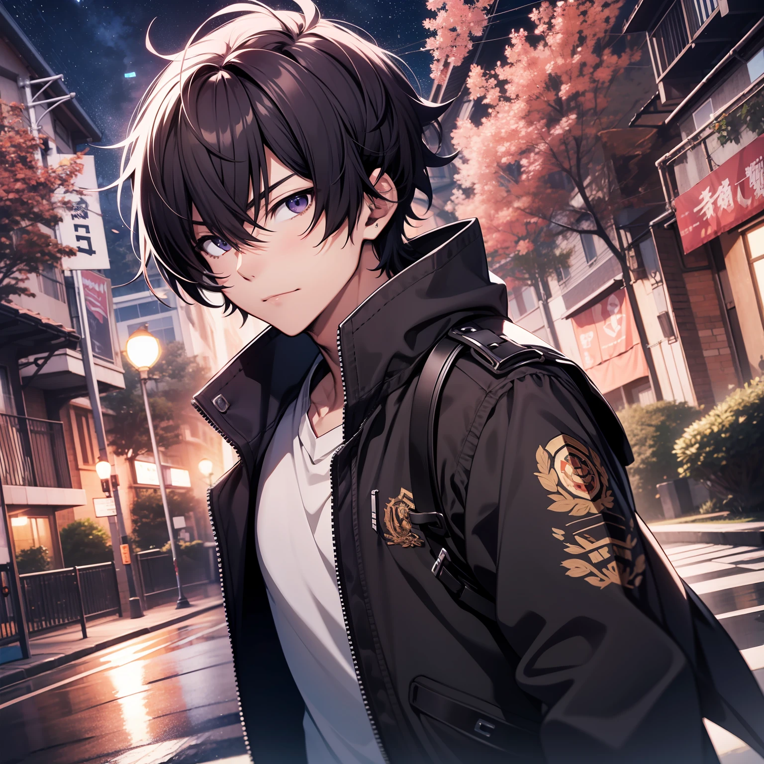 issei hyoudou face, blue shirt, 4k, good anathomy, 4k