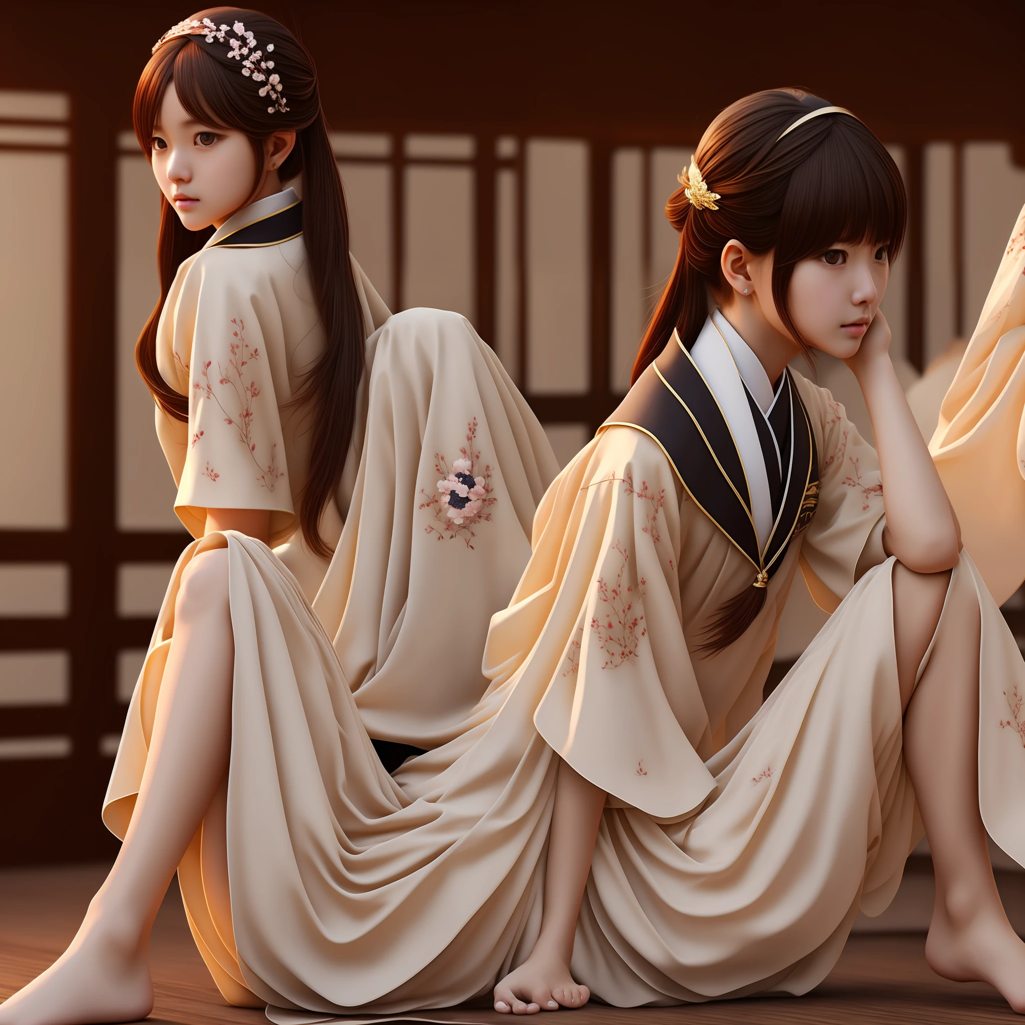 Korean famous actress similar, (raw photo:1.2), (photorealistic:1.4), beautiful detailed girl, very detailed eyes and face, beautiful detailed eyes, huge file size, ultra detail, high resolution, very detailed, best quality, masterpiece, ((Japan girls' high school uniform)), illustration, very detailed, cg, unification, 8k wallpaper, fantastic, fine detail, masterpiece, best quality, Highly detailed CG uniform 8k wallpaper, light on face, movie lighting, 16 year old girl, (without panties)), (dynamic pose))), (half), (bare feet), (sitting legs bending knees)) --auto