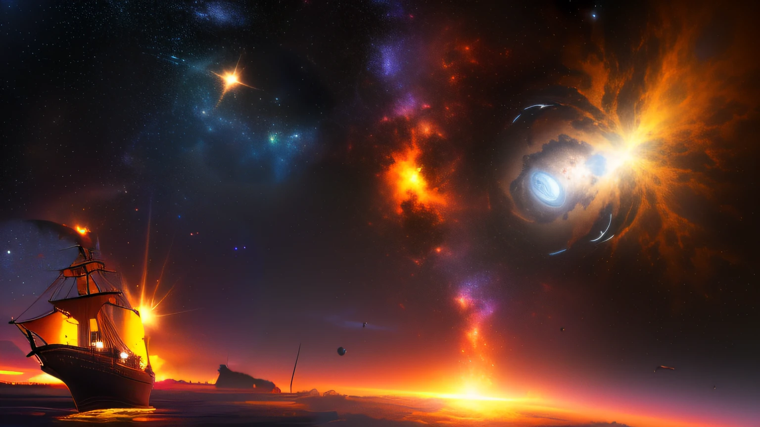futuristic ship, guardian ship of the galaxy