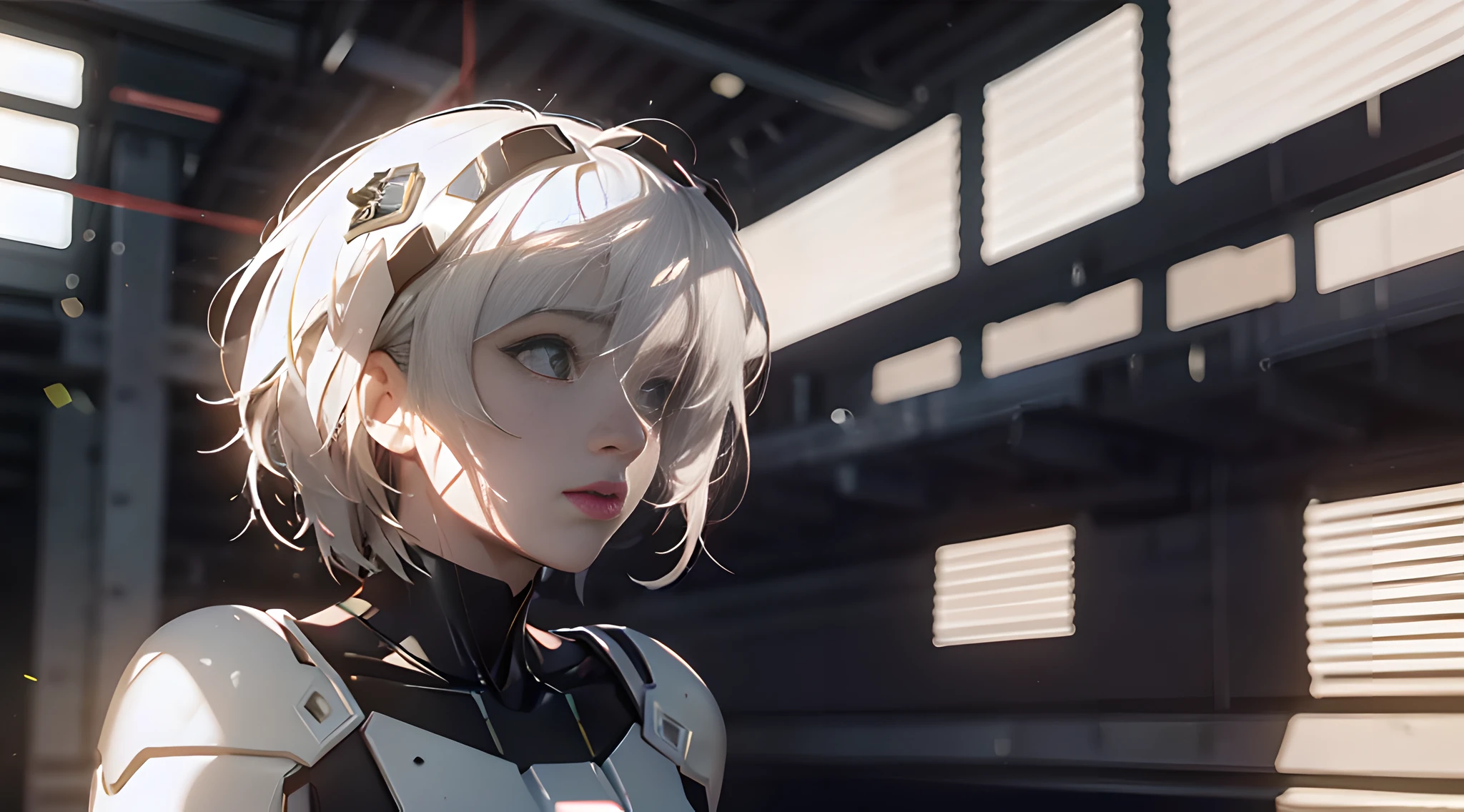 ((Best quality)), ((masterpiece)), (detailed:1.4), 3D, Ayanami Rei,HDR (High Dynamic Range),Ray Tracing,NVIDIA RTX,Super-Resolution,Unreal 5,Subsurface scattering,PBR Texturing,Post-processing,Anisotropic Filtering,Depth-of-field,Maximum clarity and sharpness,Multi-layered textures,Albedo and Specular maps,Surface shading,Accurate simulation of light-material interaction,Perfect proportions,Octane Render,Two-tone lighting,Wide aperture,Low ISO,White balance,Rule of thirds,8K RAW,