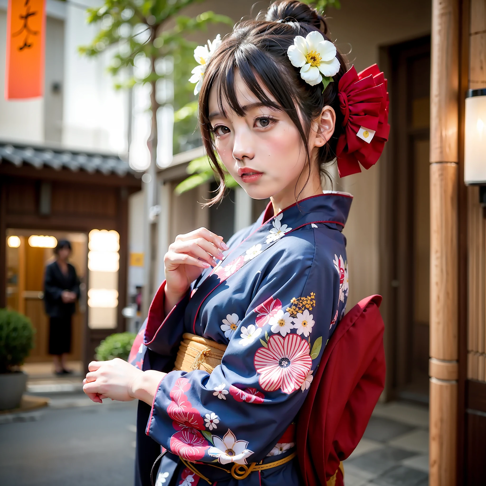 Women, Yukata, Psychedelic