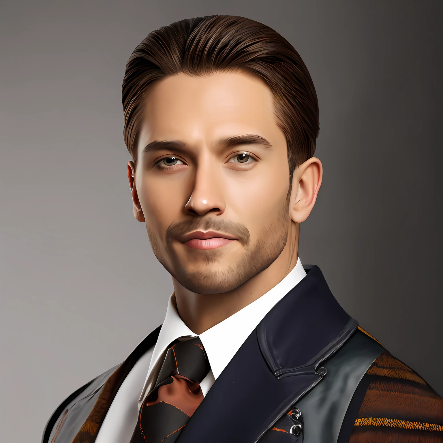 Create a man, with the appearance of a teacher --auto