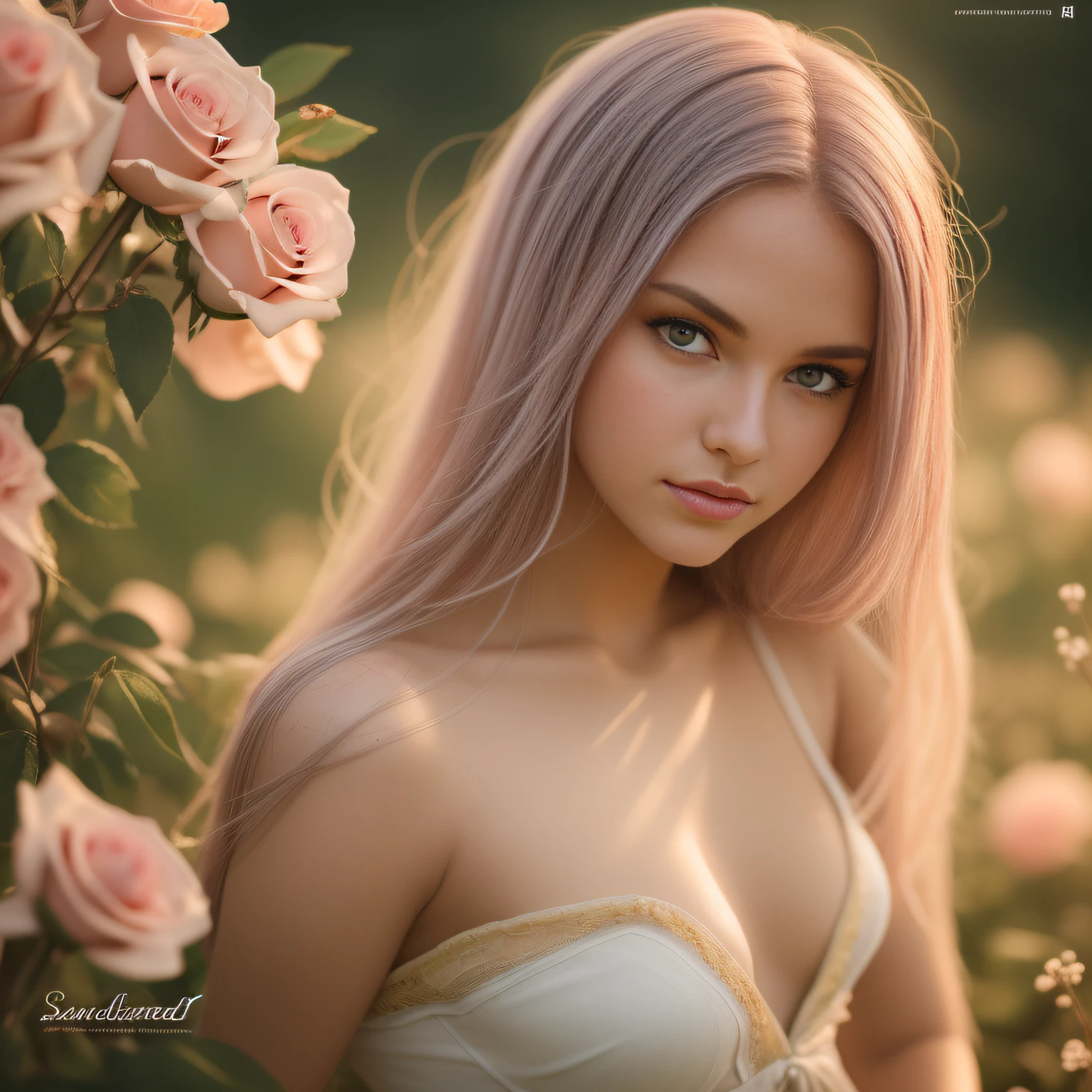 stunning midsummergirl, princess, sweaty, sunlit, dripping, skimpy, leaning back, 8K,Best quality, masterpiece, ultra high res, (photorealistic:1.4), raw photo, (Authentic skin texture:1.3), (film grain:1.3), 1girl, beautiful detailed eyes and face,masterpiece, best quality, cottoncandy land, curvy beauty, style of Carne Griffiths and david hamilton, ripped jeans, pastel dreamy light, bathing in backlighting, opening buttons, sunrays, petals falling, roses, fog, haze, sunlit, in attic covered in flowers and petals, godrays, cozy, morning dew, backlighting, hazy, golden hour, morning light, erotic mood, countryside, masterpiece, best quality, ultra-detailed, solo, smoke, shadows, contrast, cinematic light, side lighting, ultra high resolution, best shadow, RAW, 4k, ultra-realistic style, detailed face, colofUnreal Engine 5, Cinematic, Color Grading, portrait Photography, Ultra-Wide Angle, Depth of Field, hyper-detailed, beautifully color-coded, insane details, intricate details, beautifully color graded, Unreal Engine, Cinematic, Color Grading, Editorial Photography, Photography, Photoshoot, Shot on 70mm lens, Depth of Field, DOF, Tilt Blur, Shutter Speed 1/1000, F/2