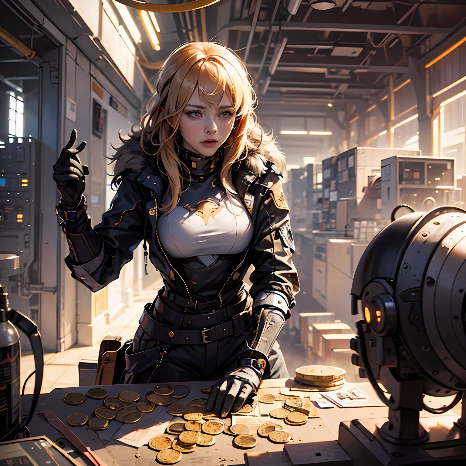 Elon Musk, the richest person in the world with $ 219 billion, featured in Forbes. His confident figure amid vibrant financial charts and indicators, surrounded by gears and piles of golden coins. Success and innovation highlighted. --auto