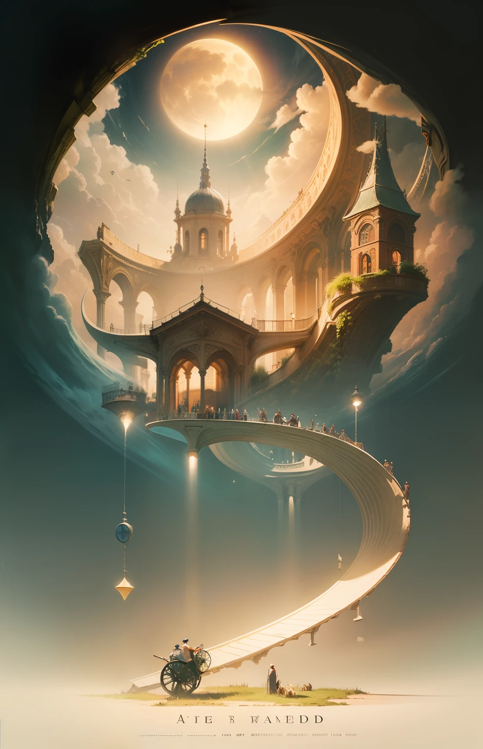 The background of the building becomes a field, with peasants working on it, and the arc below is replaced by a scroll, the national tide style --auto