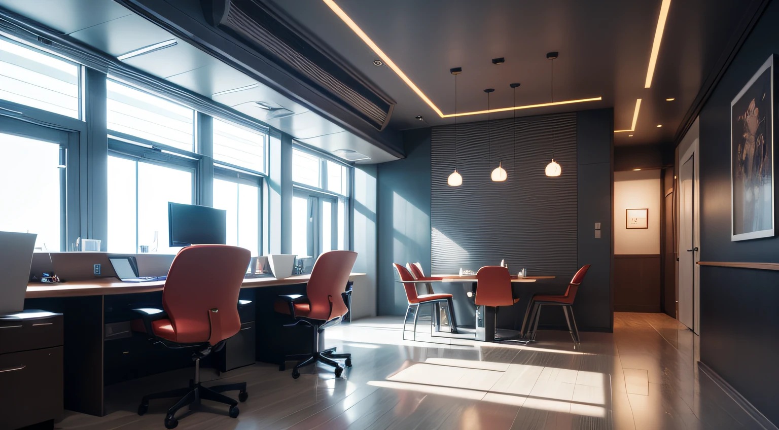 "Modern commercial interior design concepts with a touch of elegance and innovation." --auto