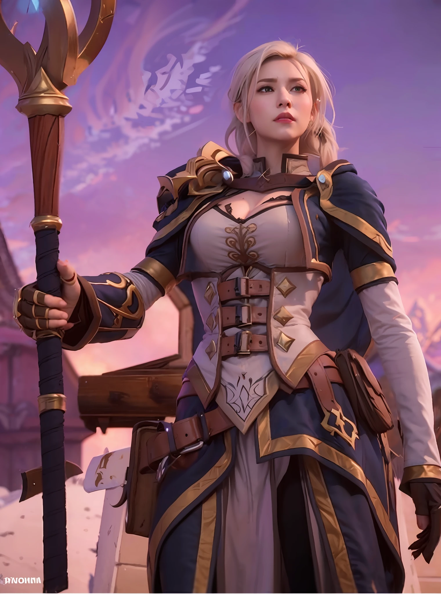 World of Warcraft, Jaina Proudmoore, real character, non-CG animation